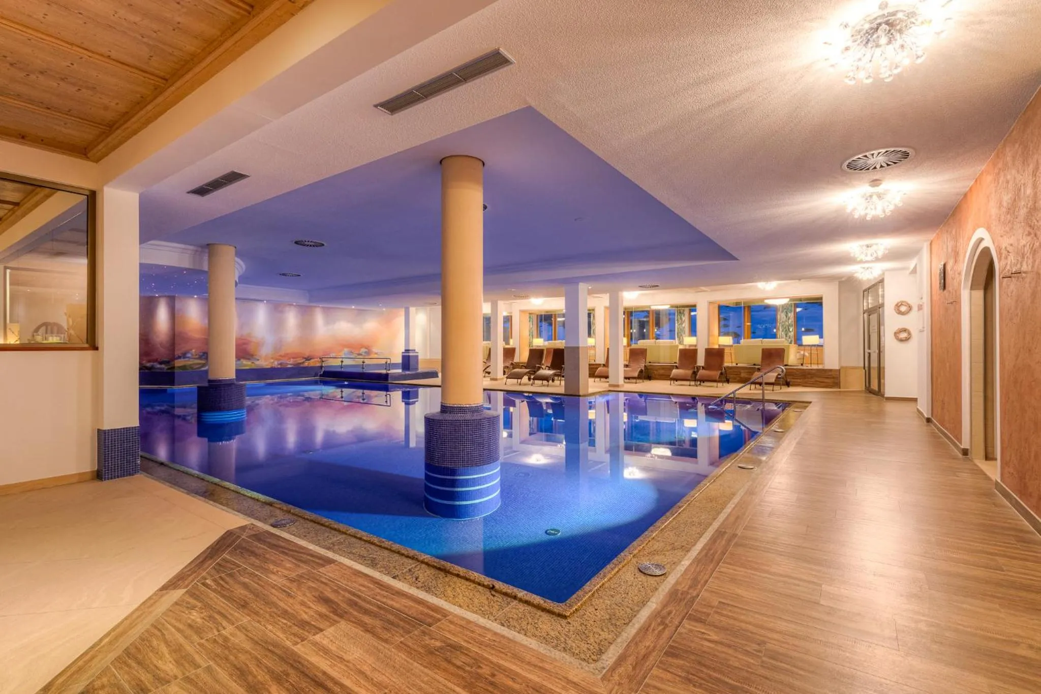 Spa and wellness centre/facilities in Hotel Alpenhof
