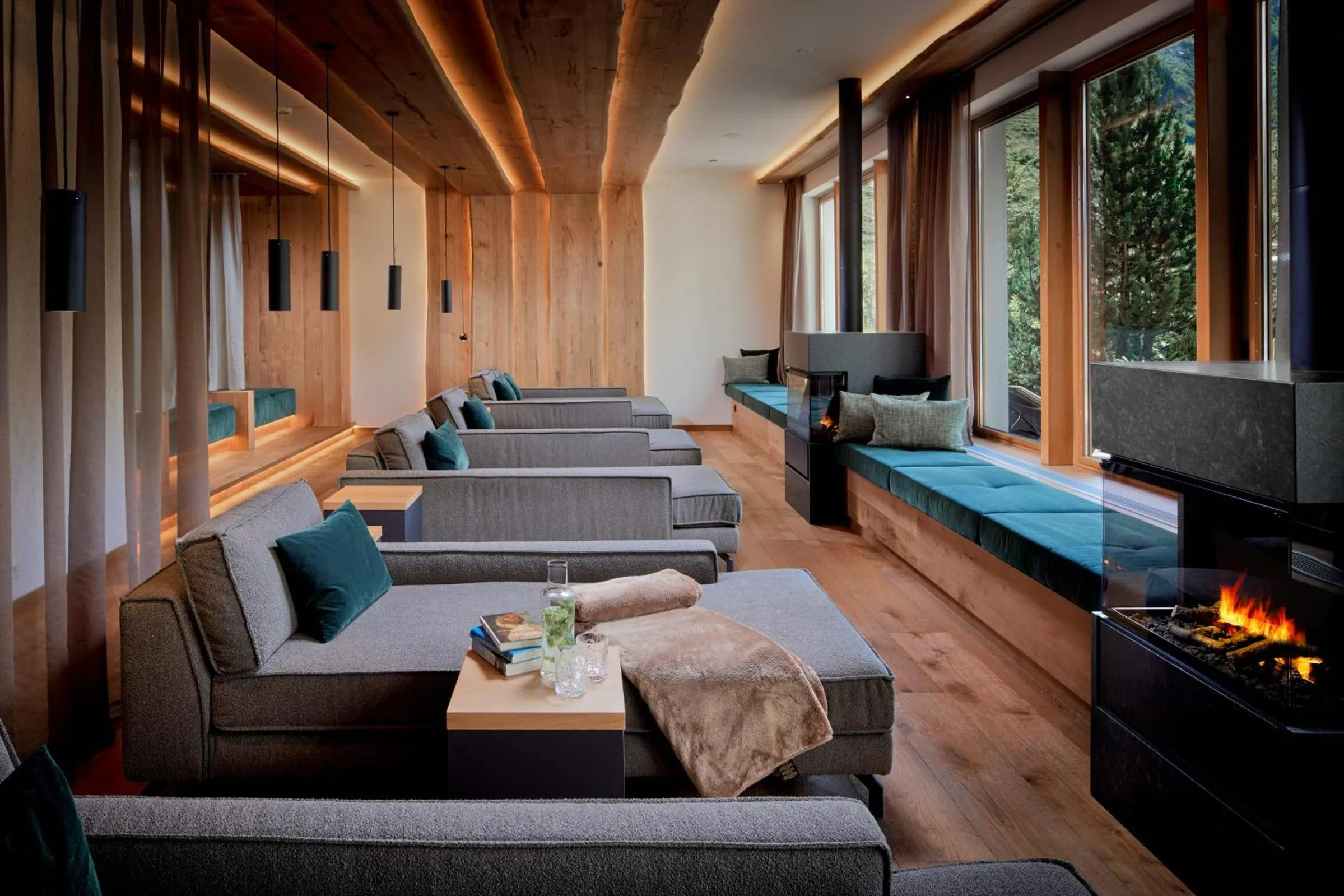 Spa and wellness centre/facilities in Hotel Alpenhof