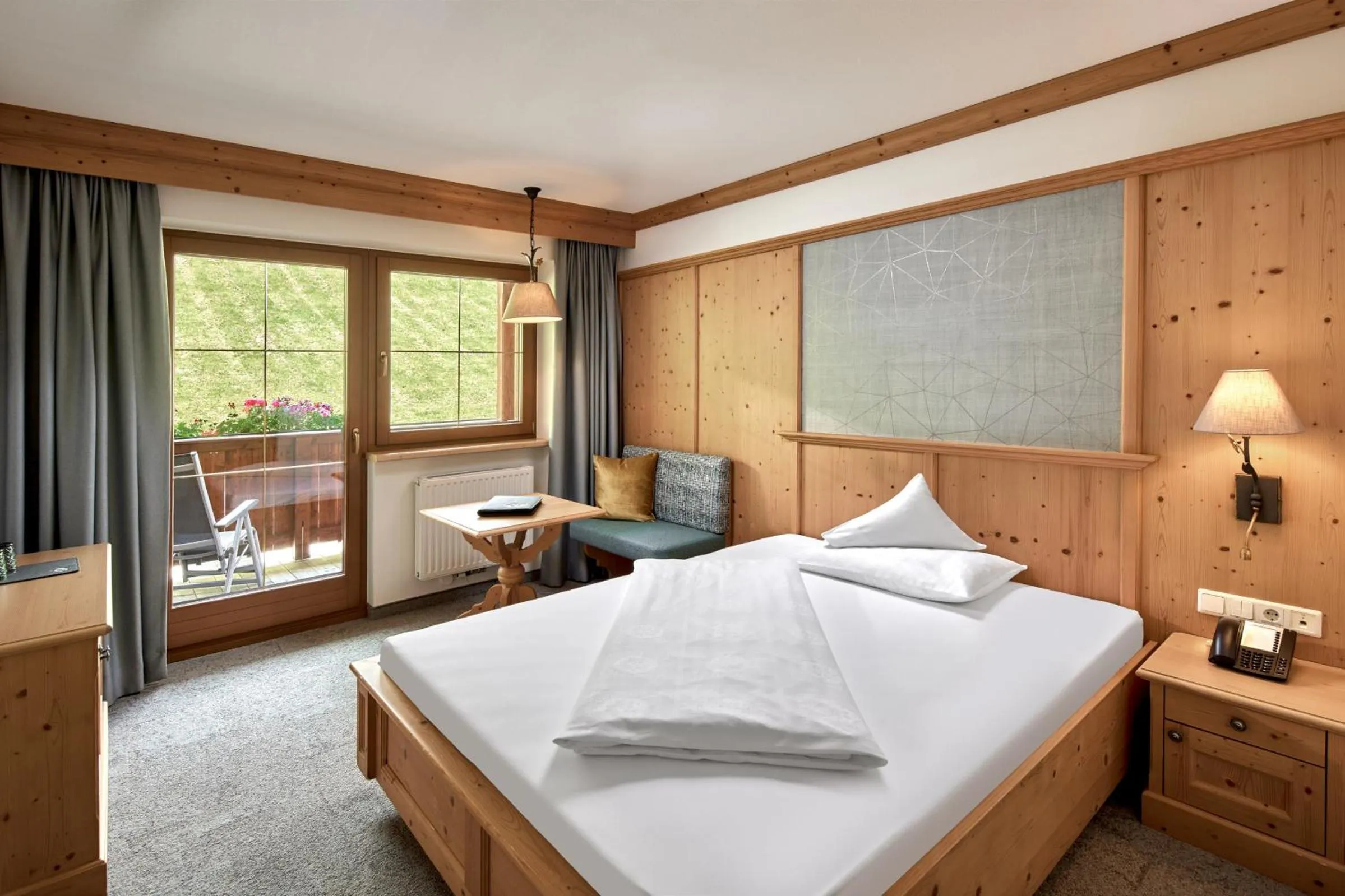 Photo of the whole room, Bed in Hotel Alpenhof