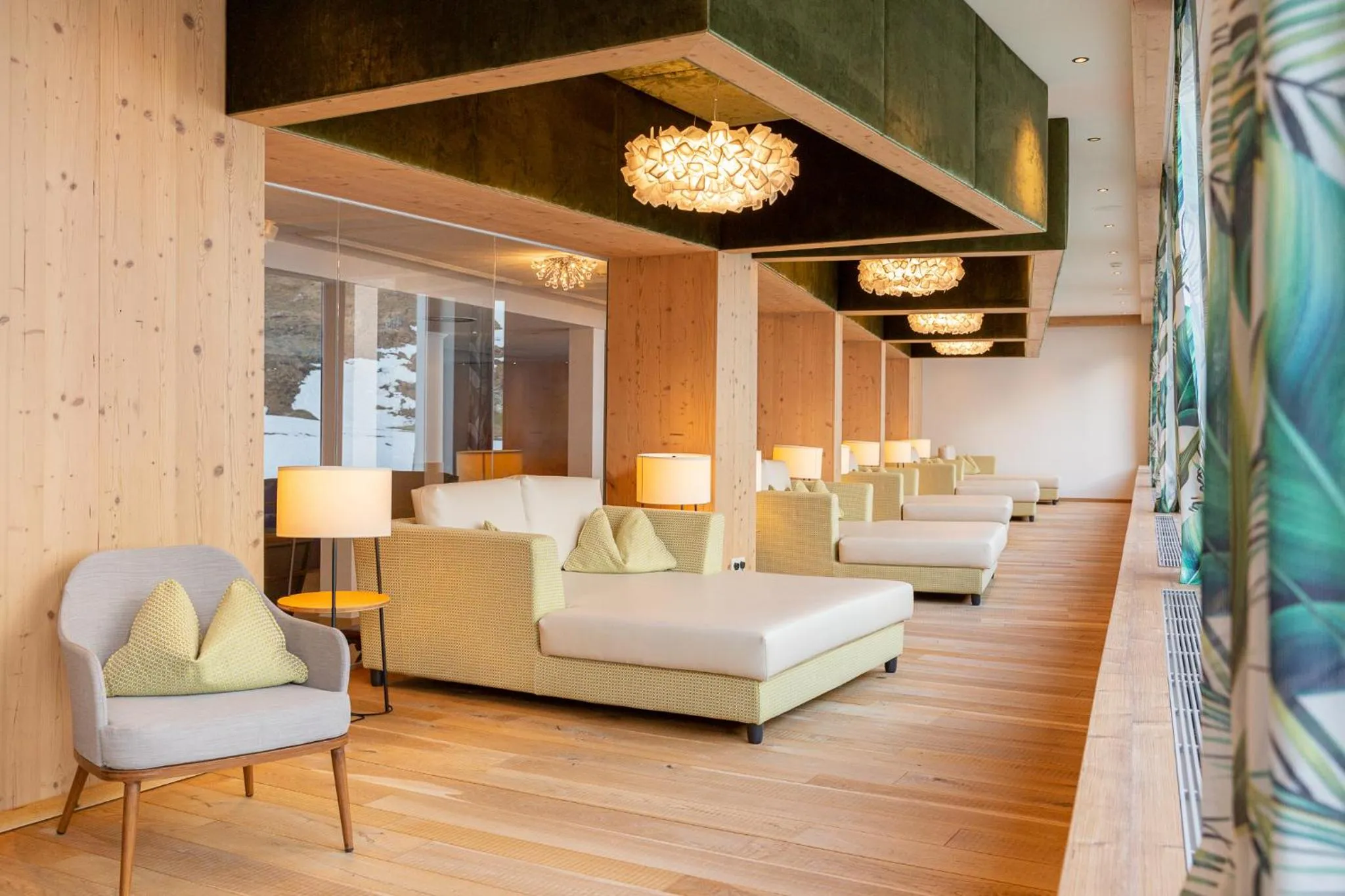 Spa and wellness centre/facilities in Hotel Alpenhof