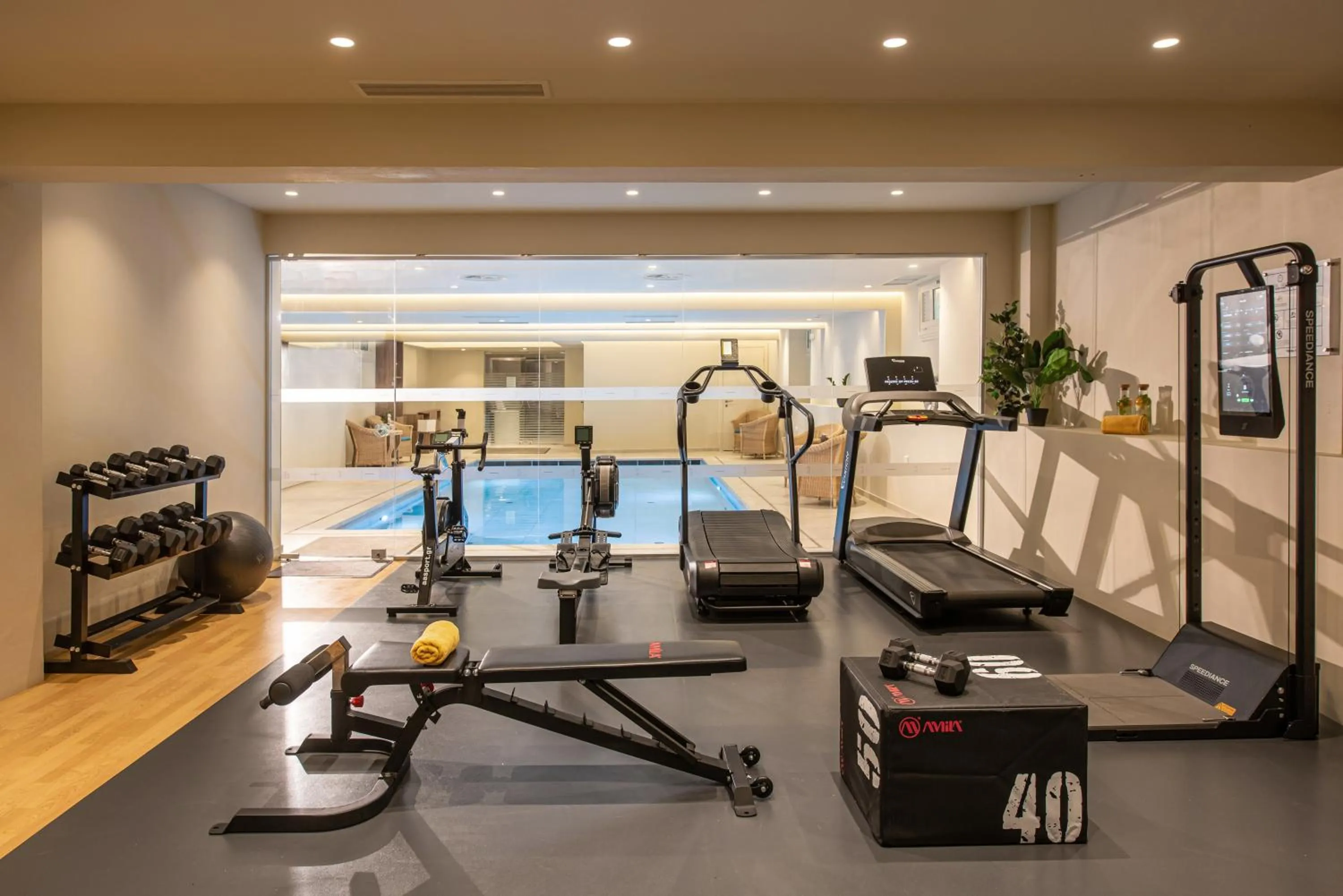 Fitness centre/facilities in Aelius Hotel and Spa