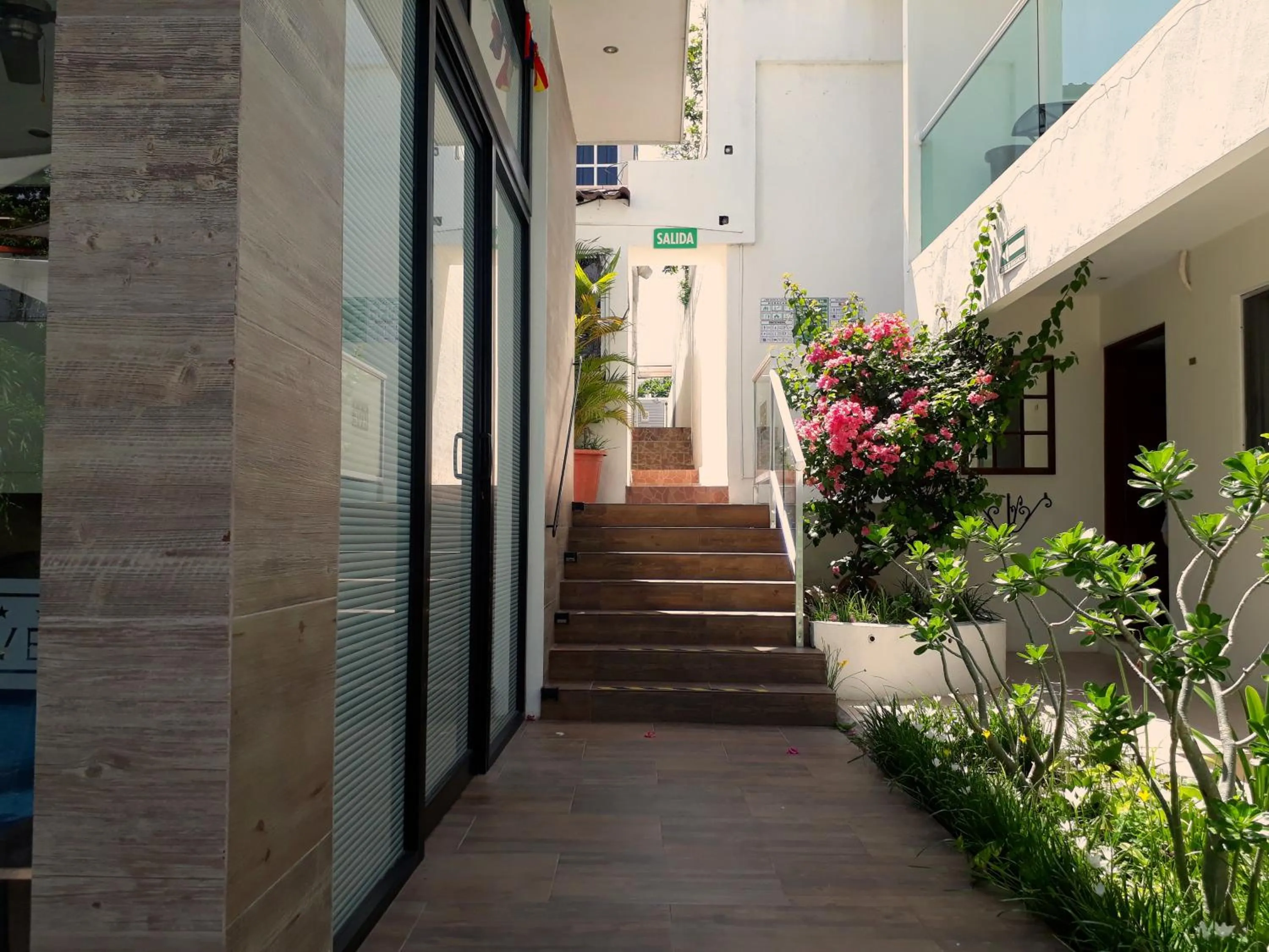 Facade/entrance in Hotel Villa Escondida Campeche