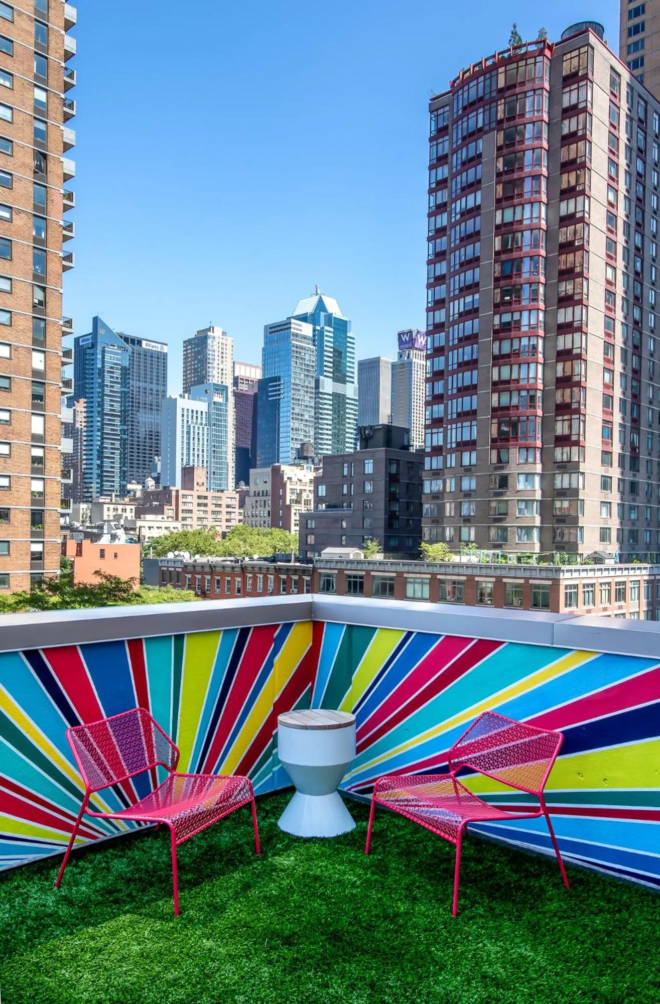 City view in Pod Times Square