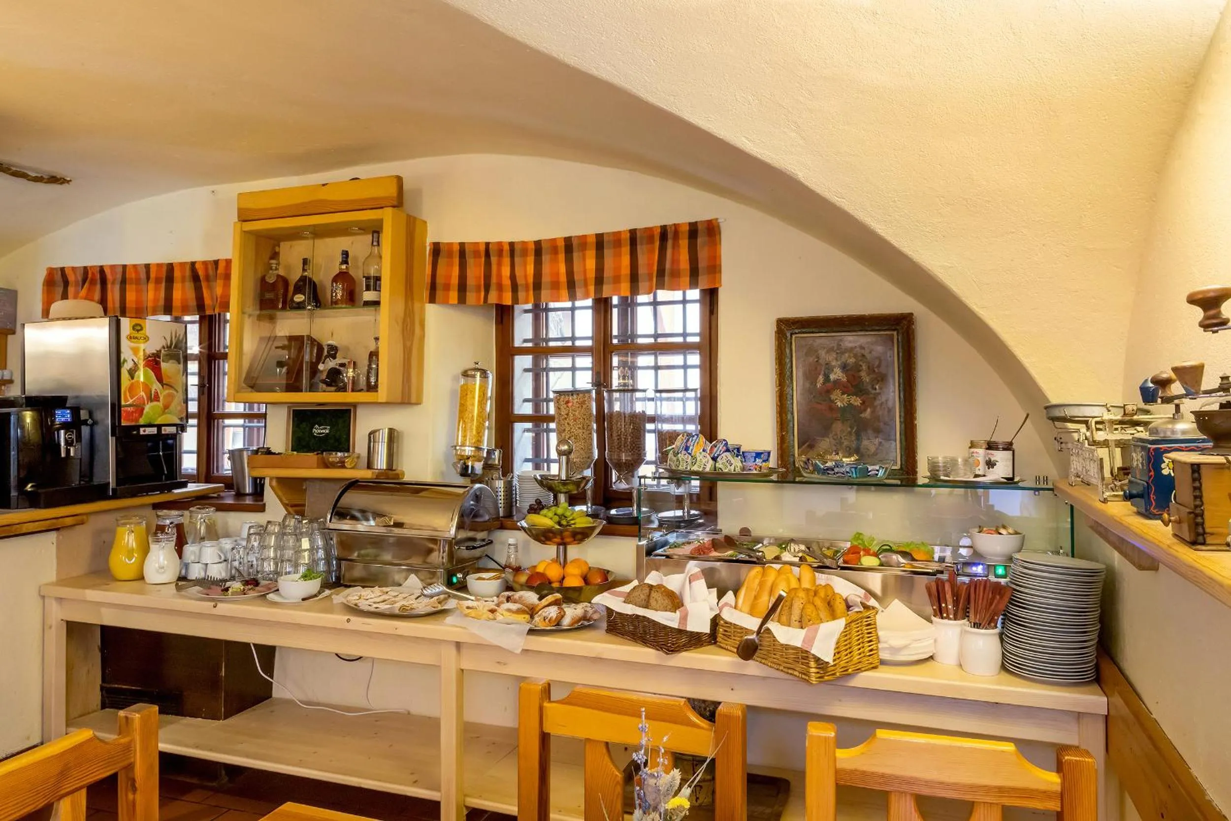 Buffet breakfast in Penzion Thallerův Dům