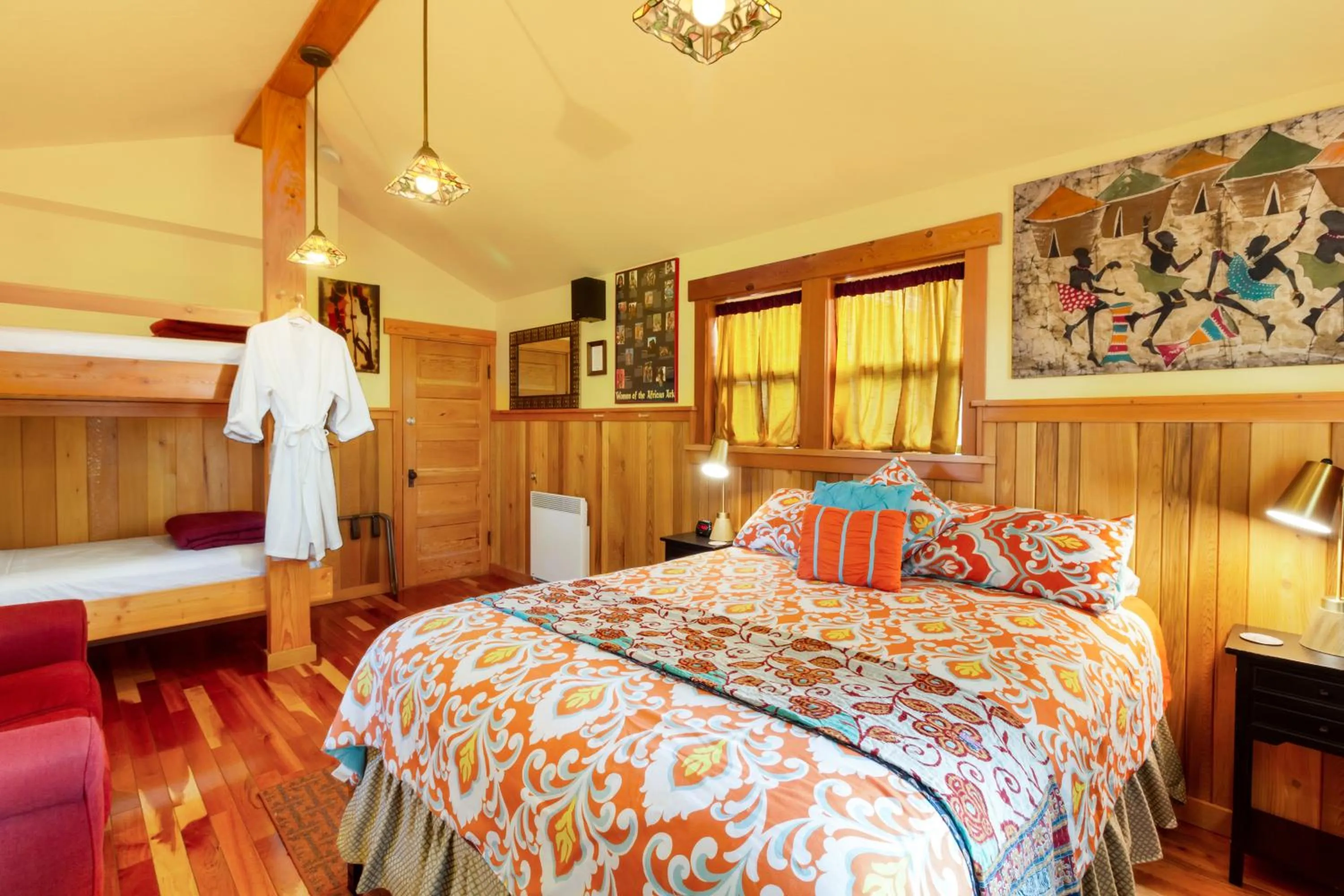 Bed in Juniper Lane Guest House