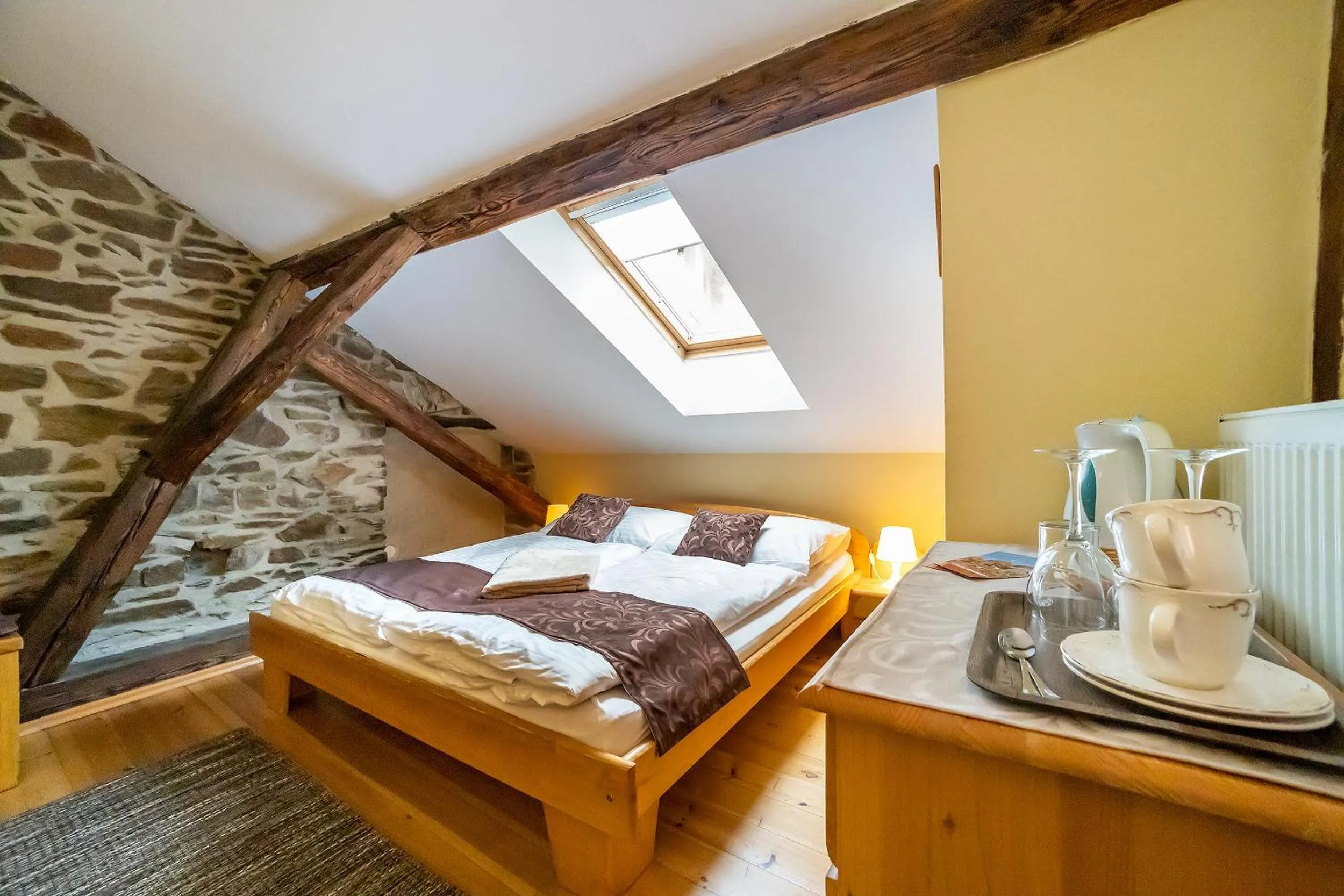 Bed in Penzion Maštal