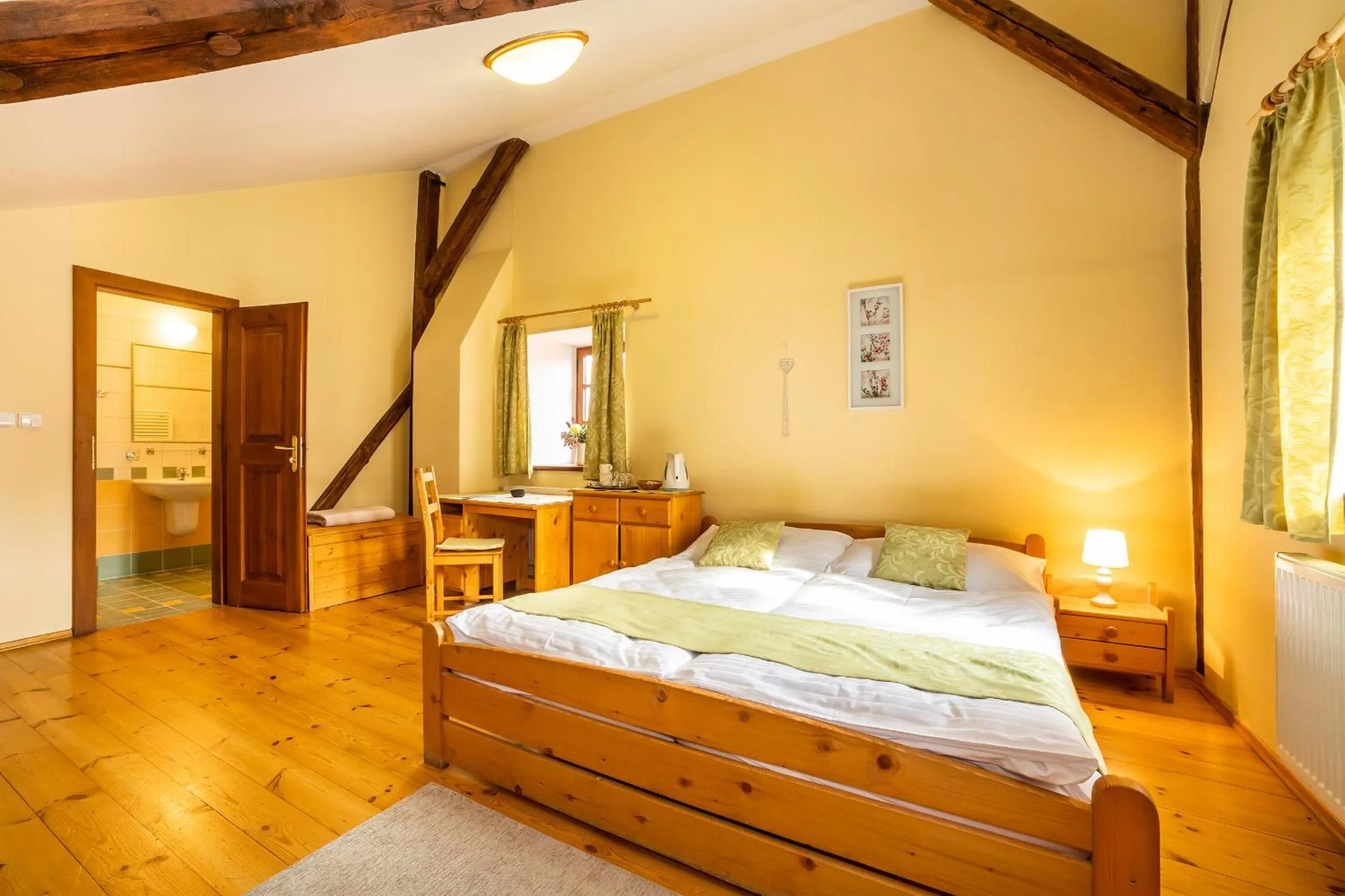 Bed in Penzion Maštal