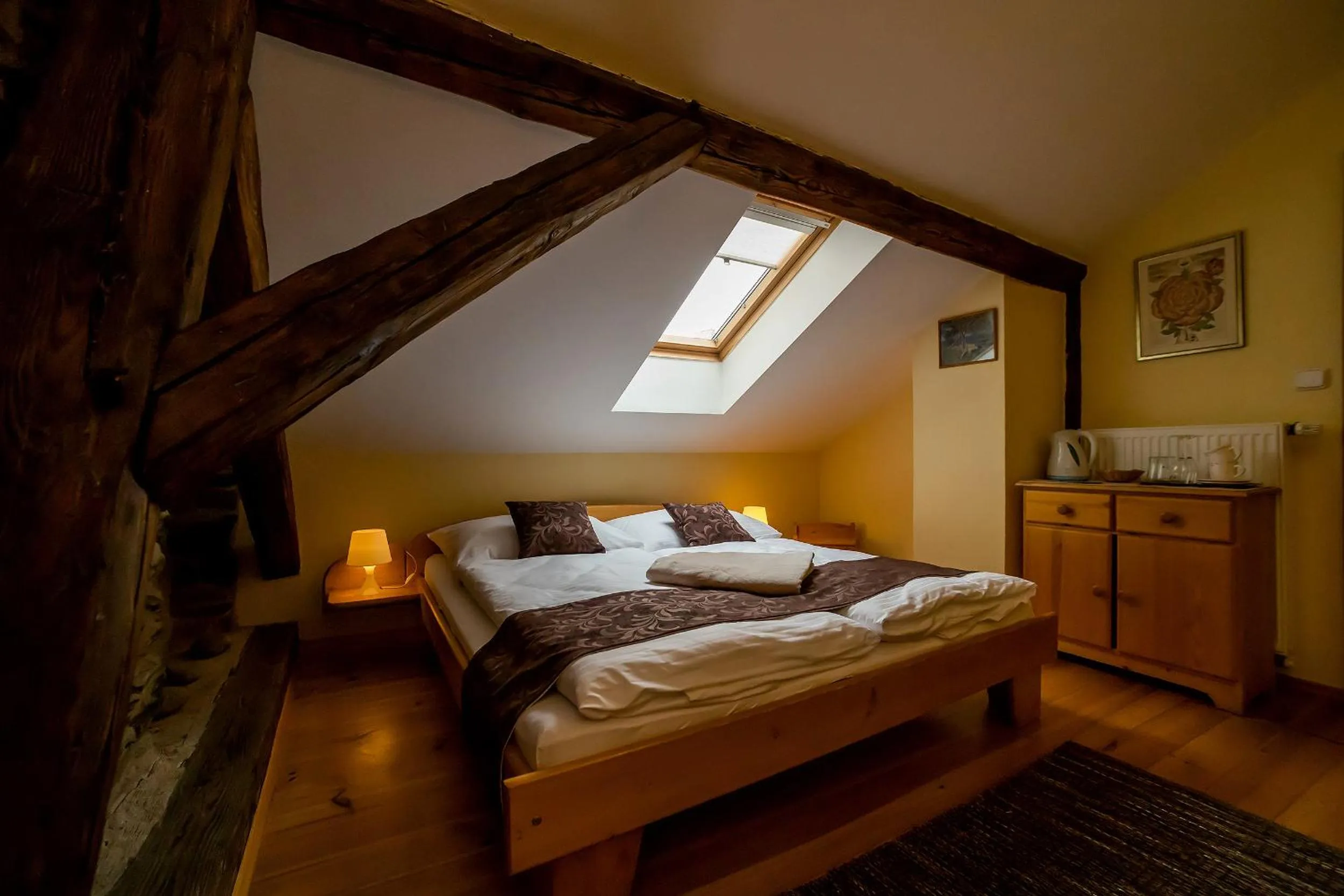 Bed in Penzion Maštal