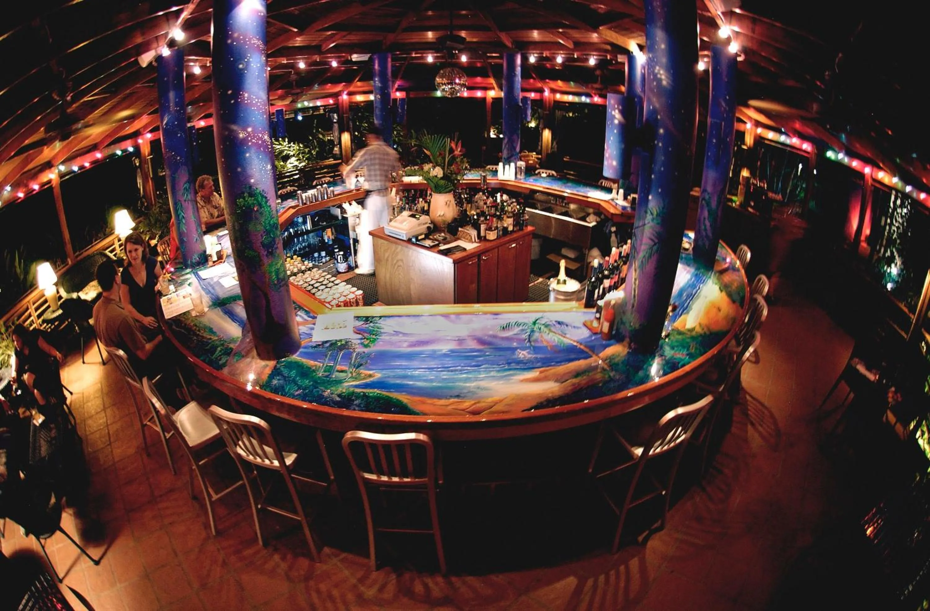 Lounge or bar in Blue Horizon Boutique Resort