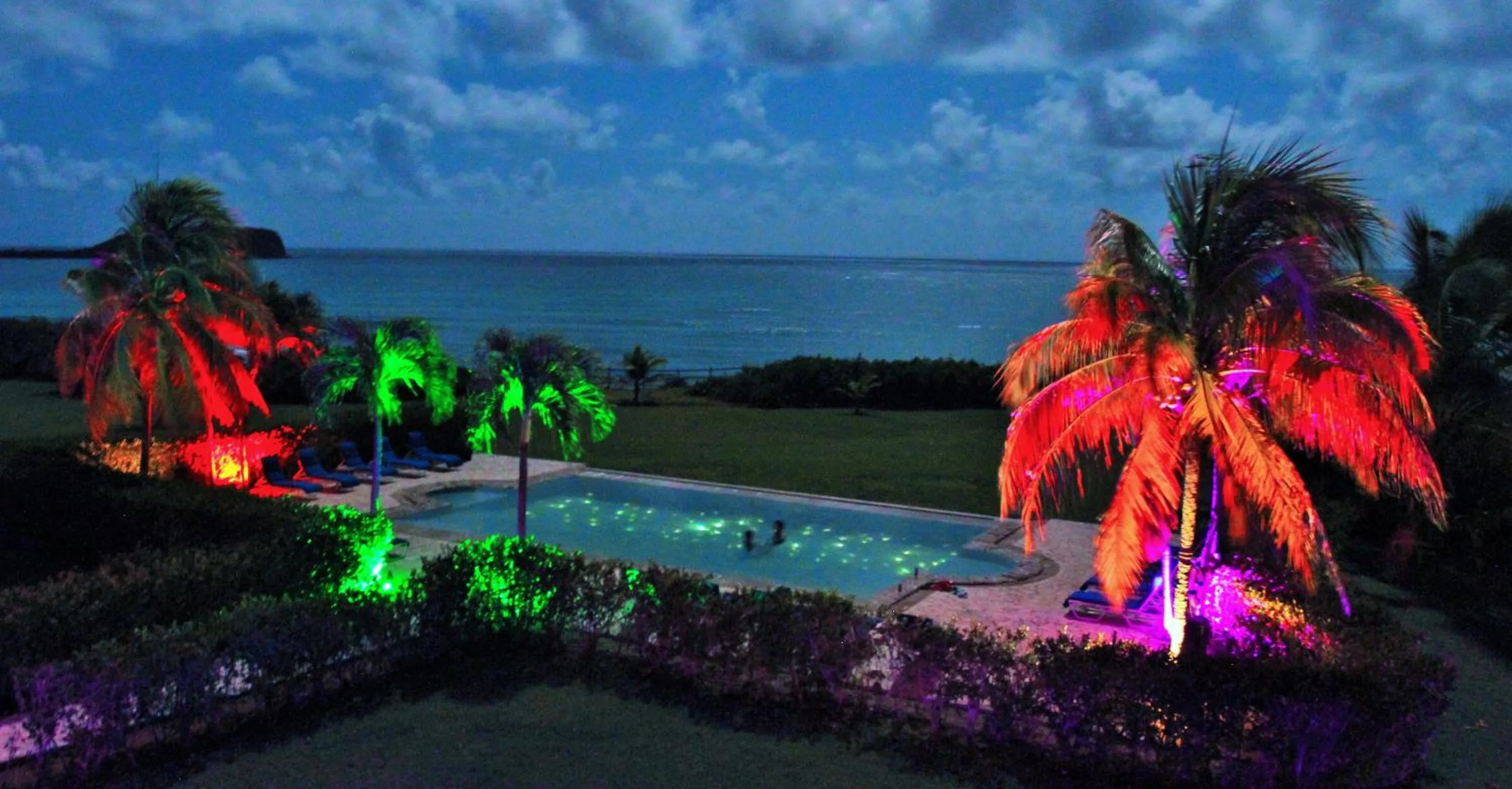 Night in Blue Horizon Boutique Resort