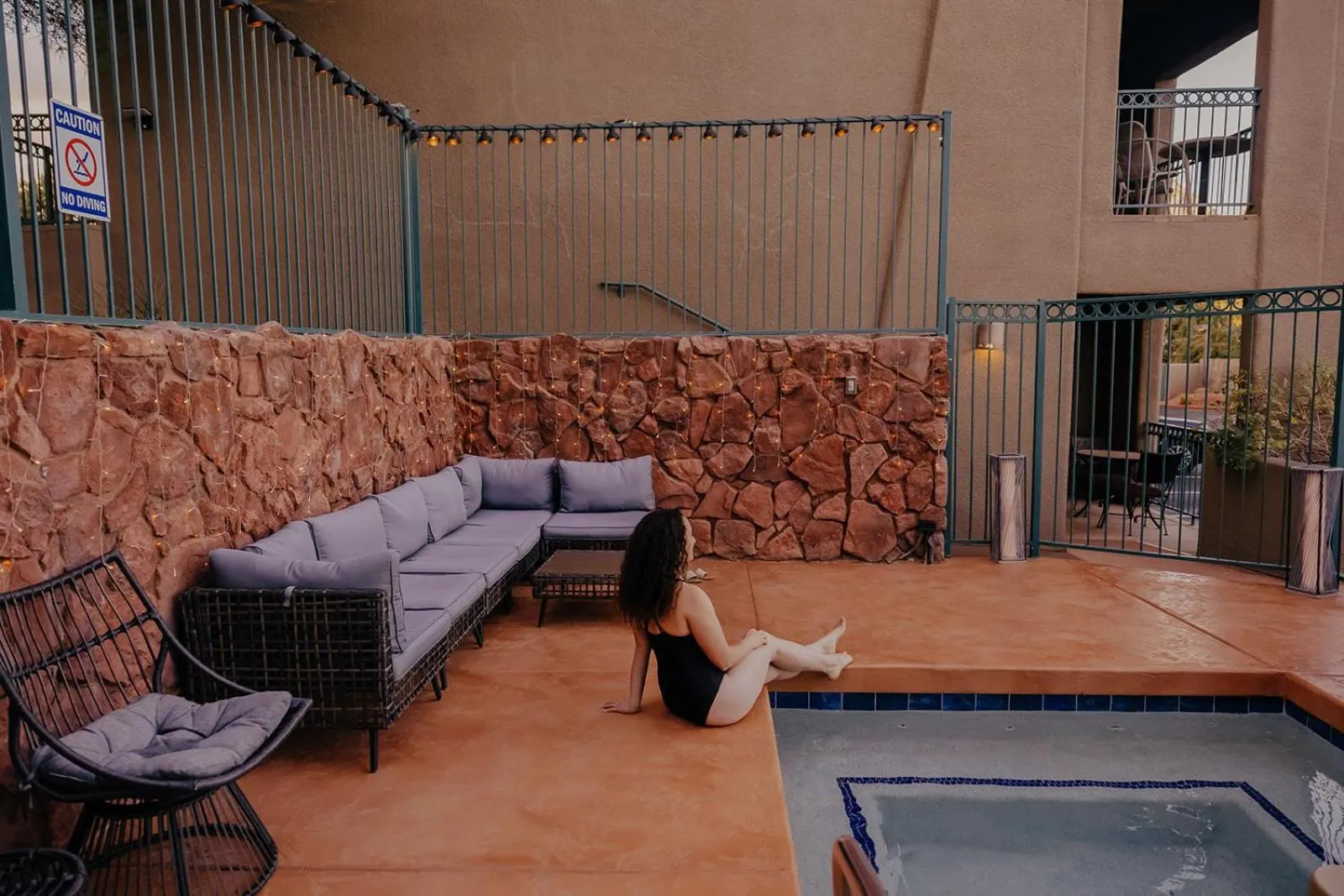 Hot Tub in Southwest Inn at Sedona