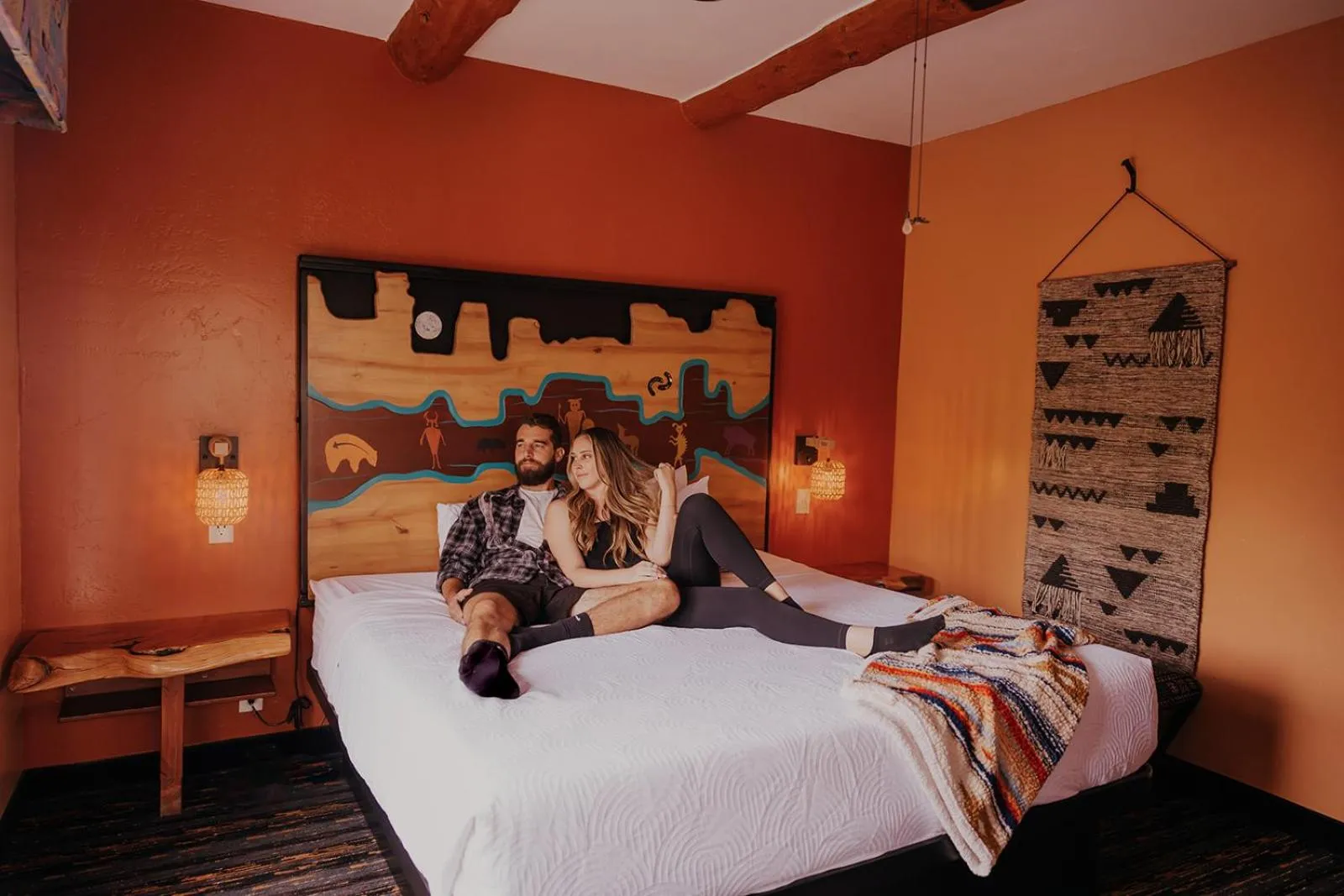 Bed in Southwest Inn at Sedona