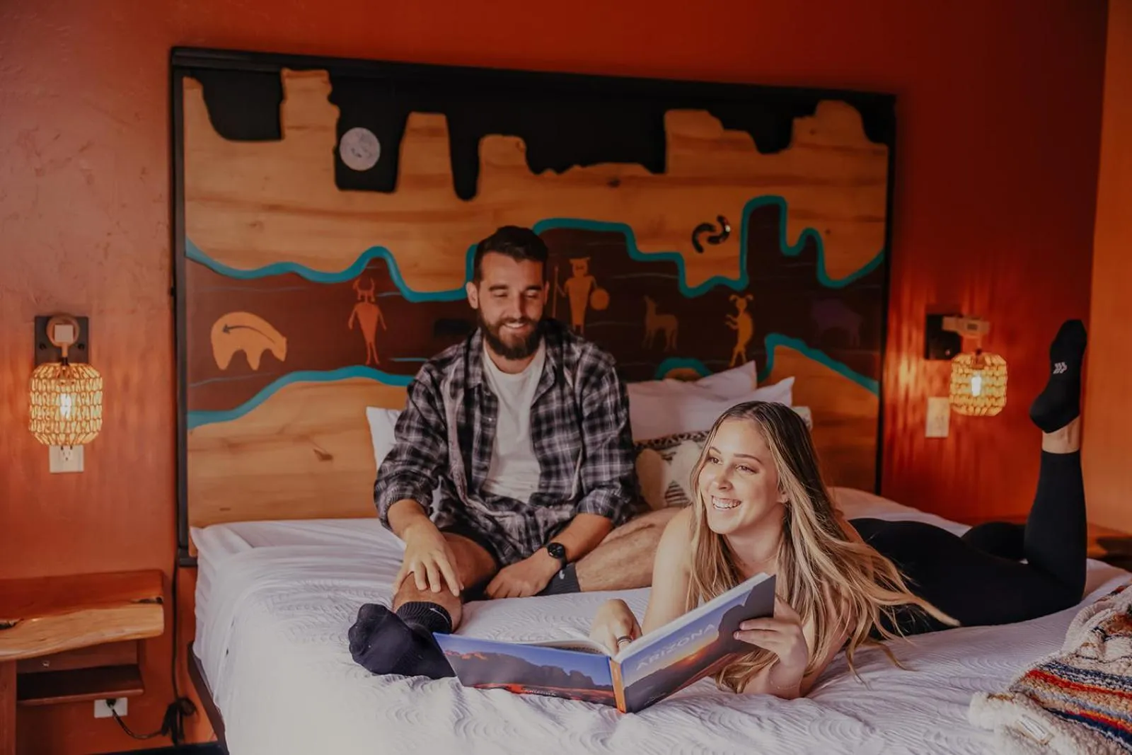 Bed in Southwest Inn at Sedona