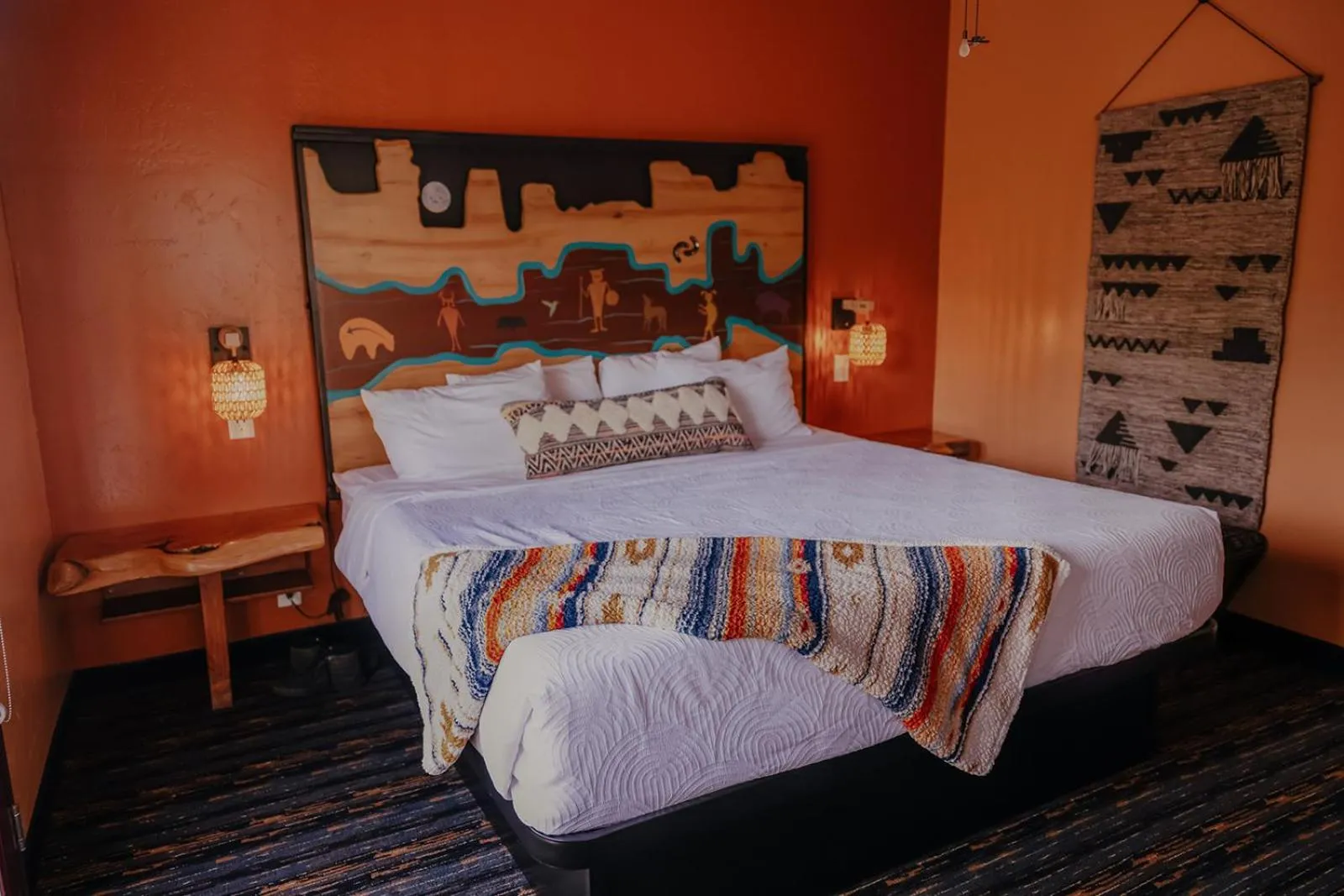 Bed in Southwest Inn at Sedona