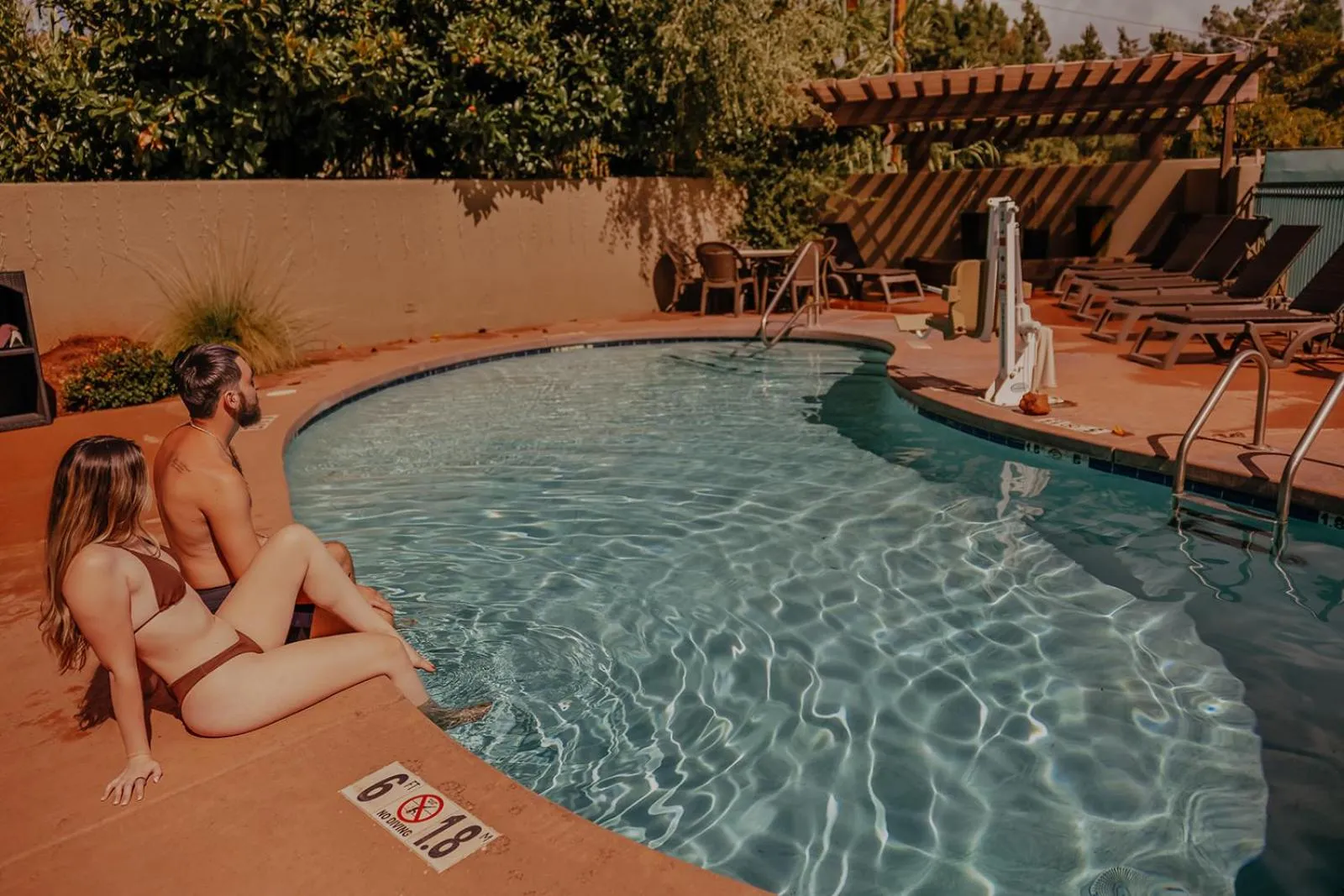 Swimming pool in Southwest Inn at Sedona