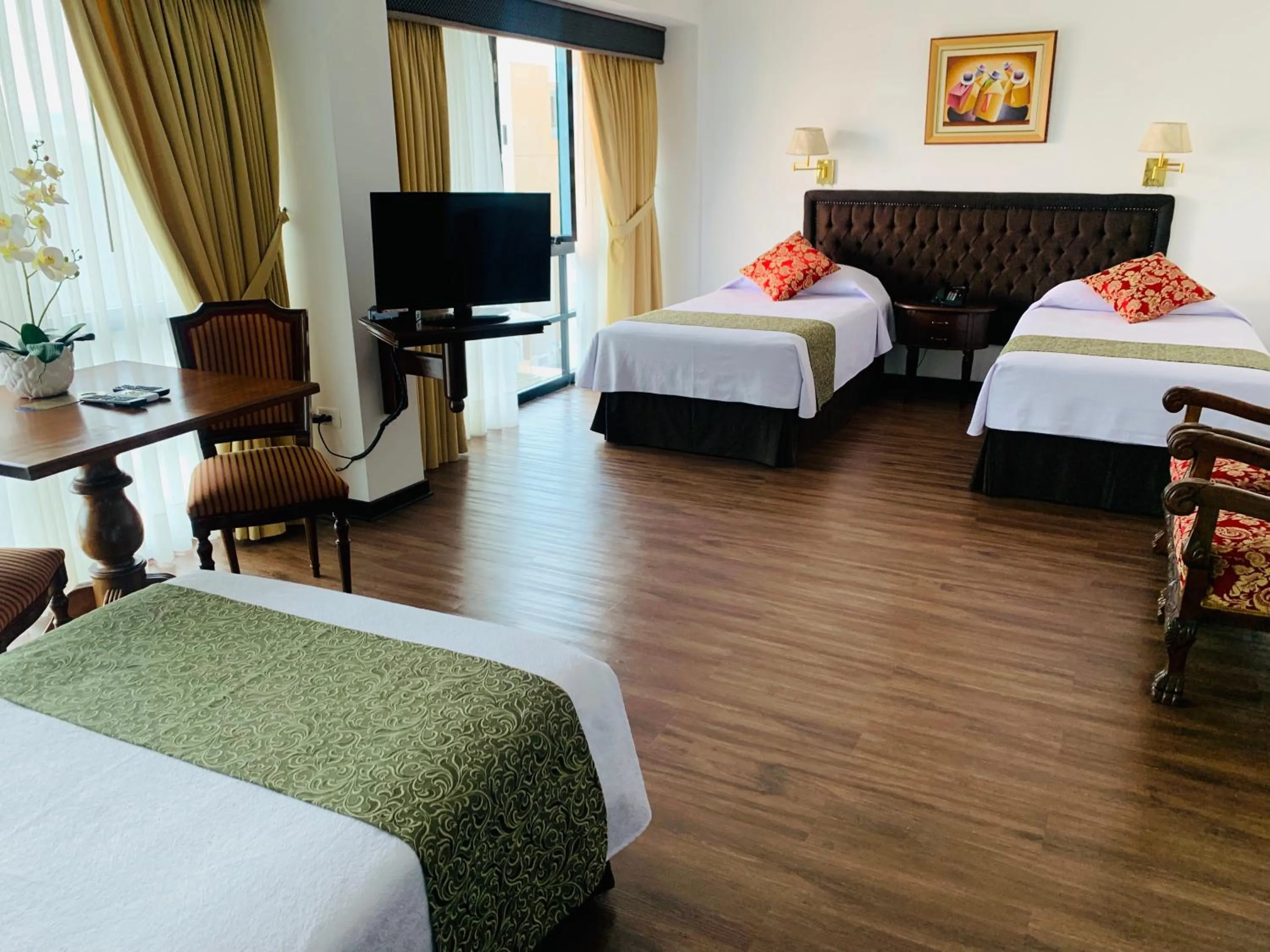 Bed in Hotel Monte Real