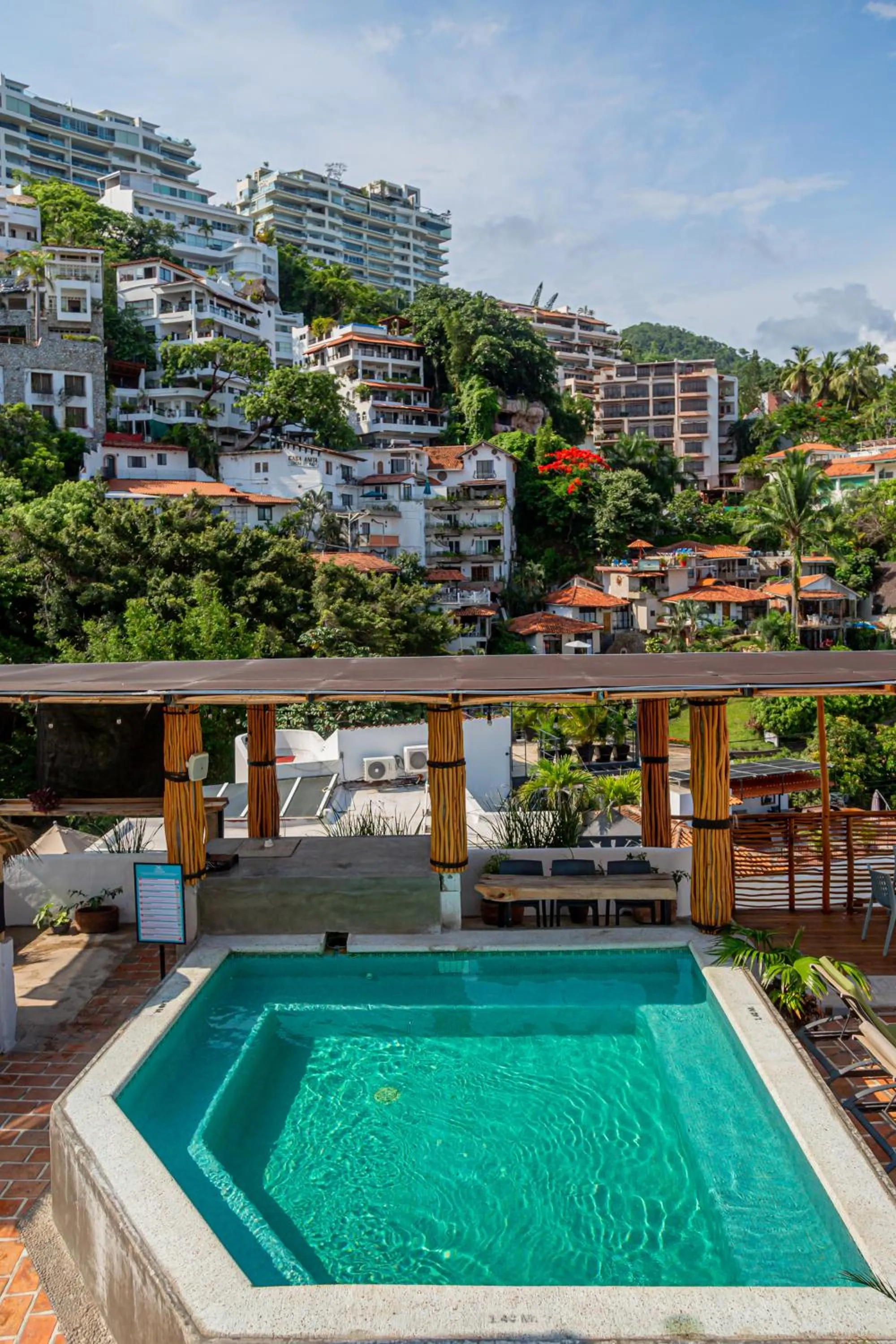 Swimming pool in Hotel Amaca Puerto Vallarta - Adults Only