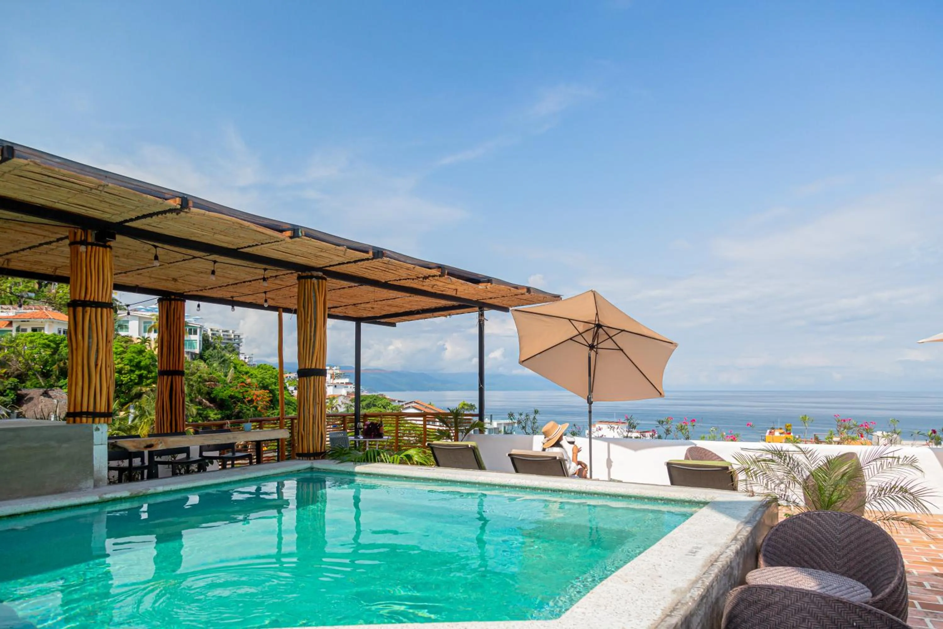 Pool view in Hotel Amaca Puerto Vallarta - Adults Only