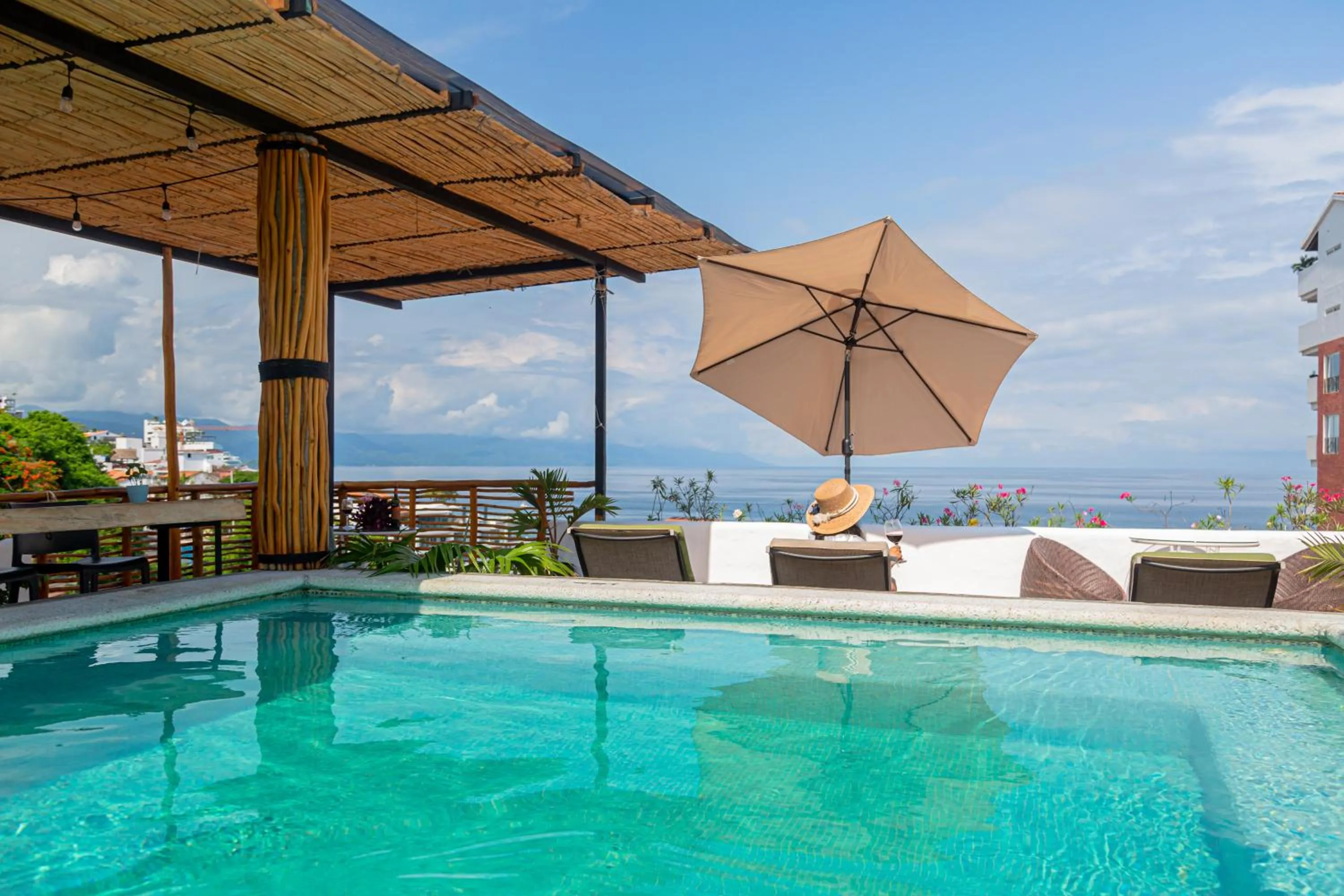 Swimming pool in Hotel Amaca Puerto Vallarta - Adults Only