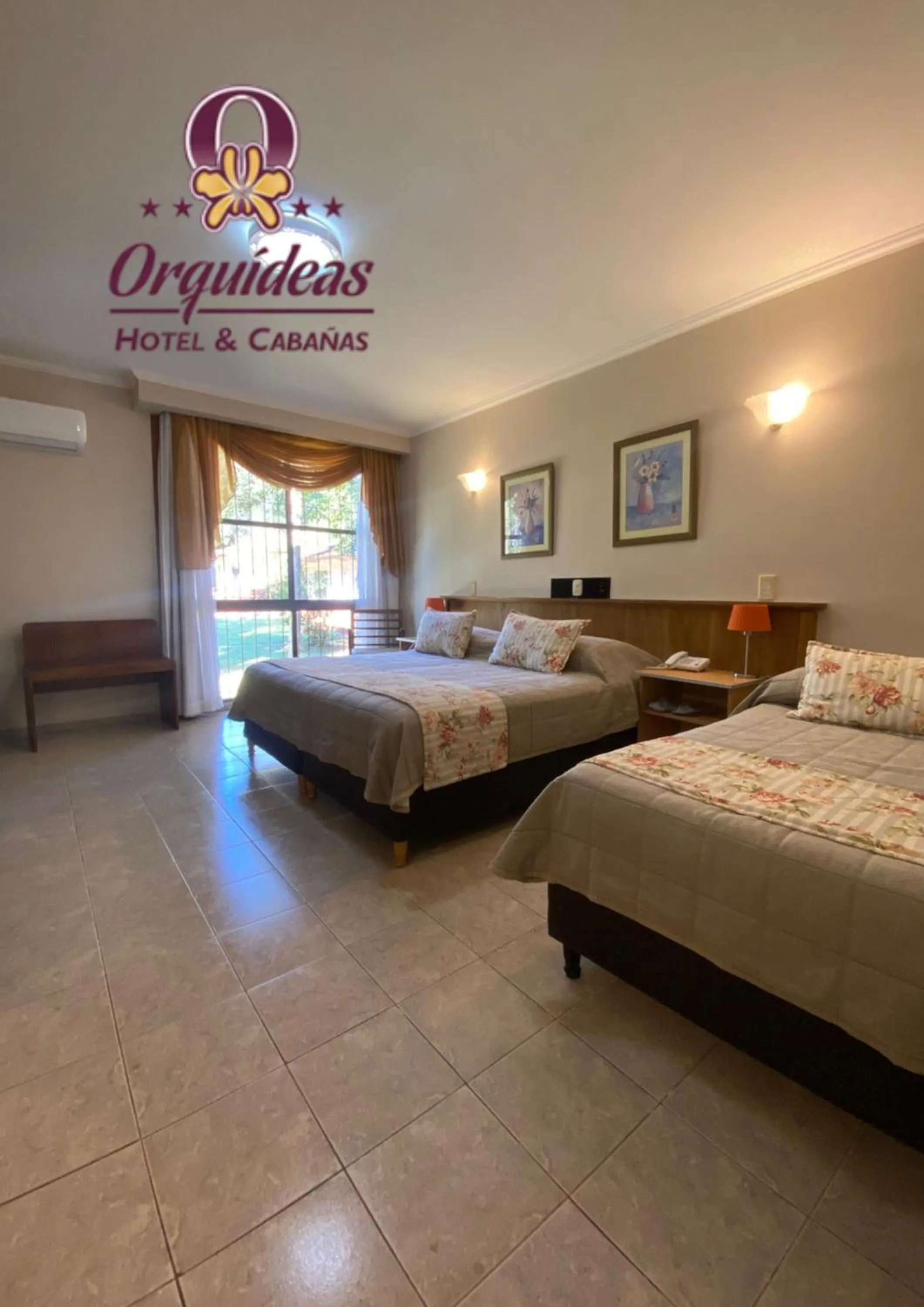 Bedroom, Bed in Orquideas Hotel & Cabañas