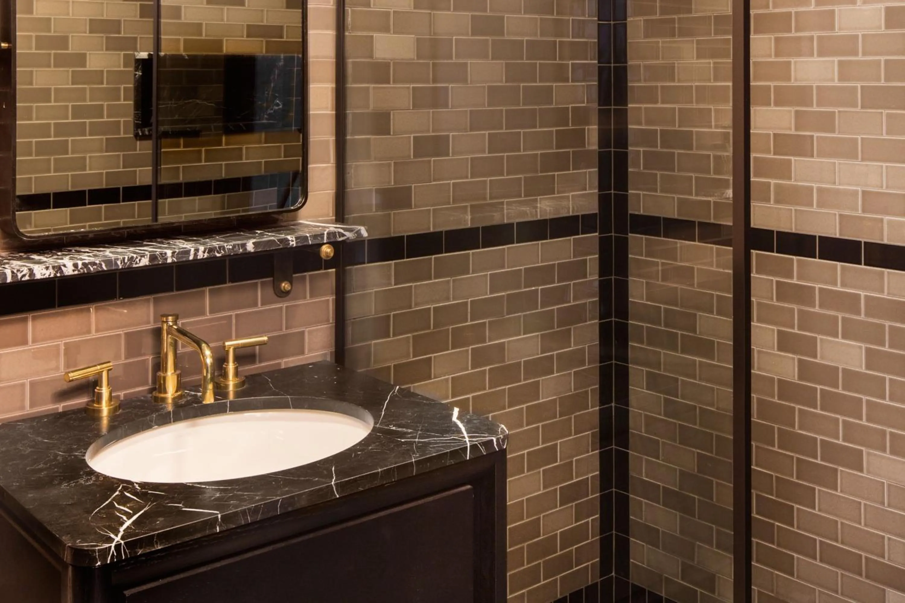 Bathroom in San Francisco Proper Hotel, a Member of Design Hotels