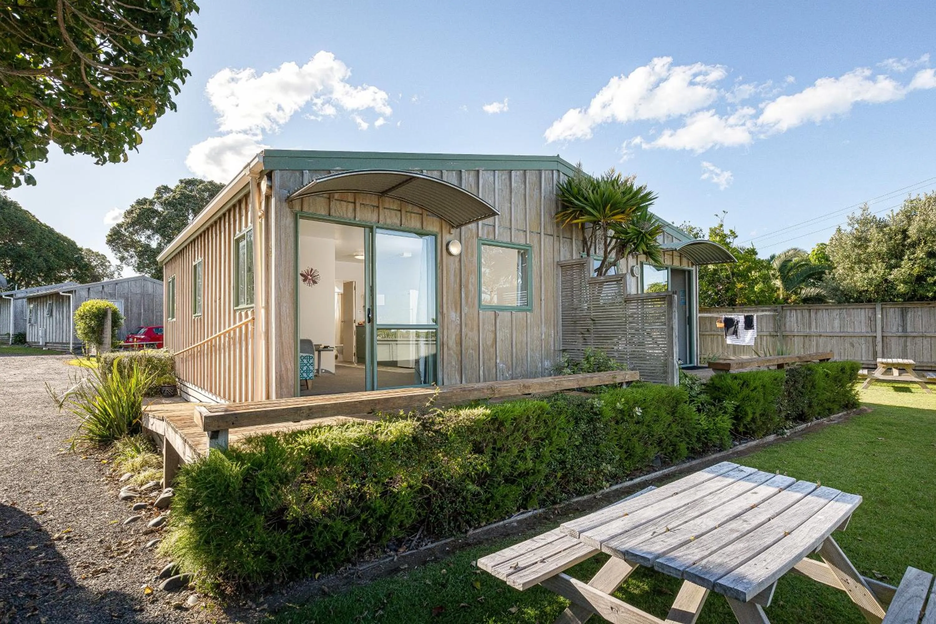 Property building in Athenree Hot Springs & Holiday Park