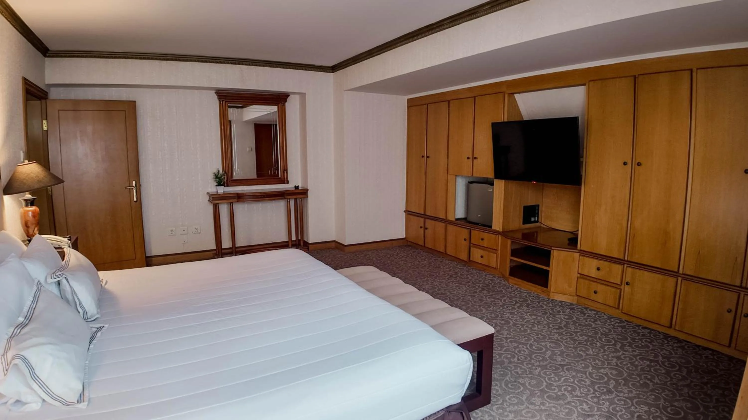 Bed in Hotel Miramar