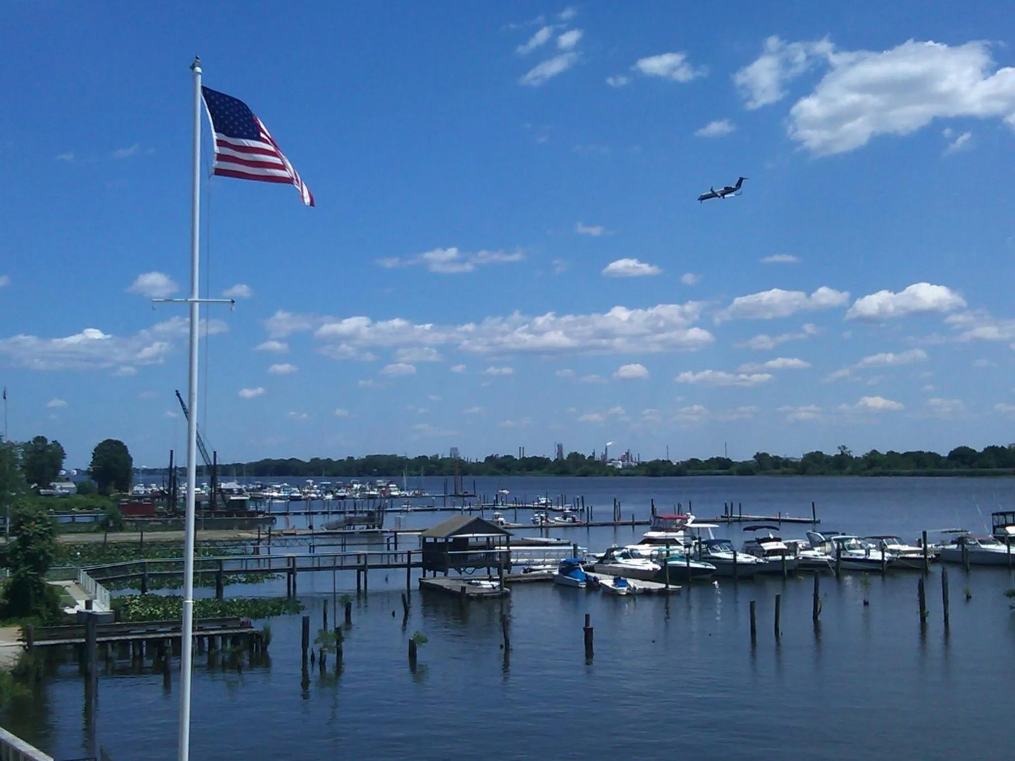 River view in Waterfront Inn PHL Airport