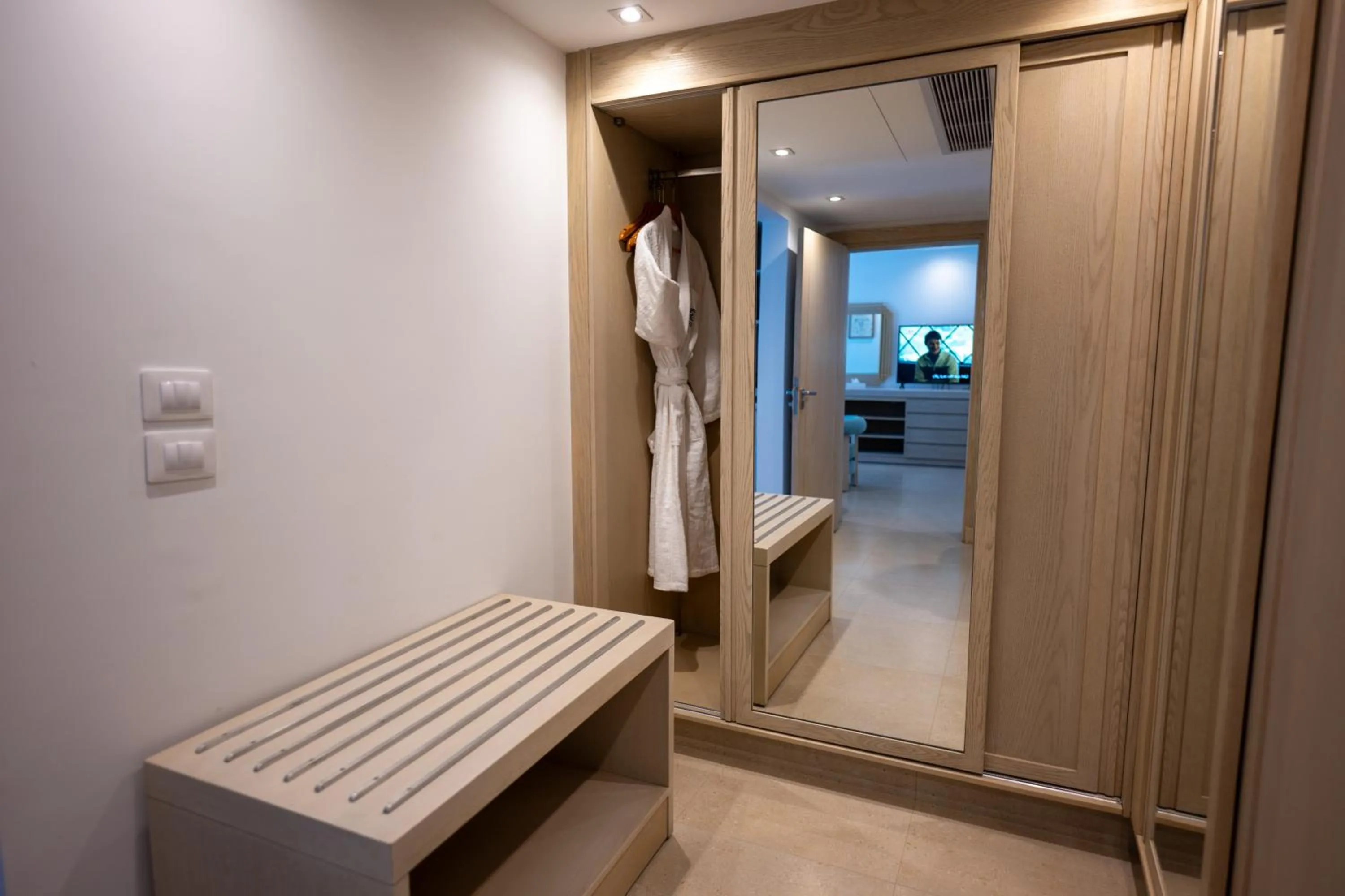 wardrobe in Ecotel Dahab Bay View Resort