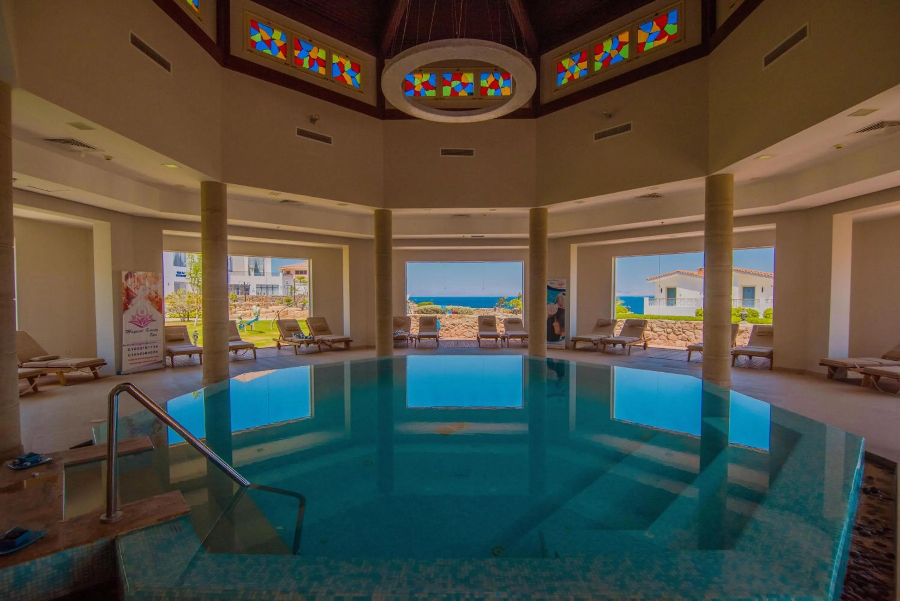 Swimming pool in Ecotel Dahab Bay View Resort
