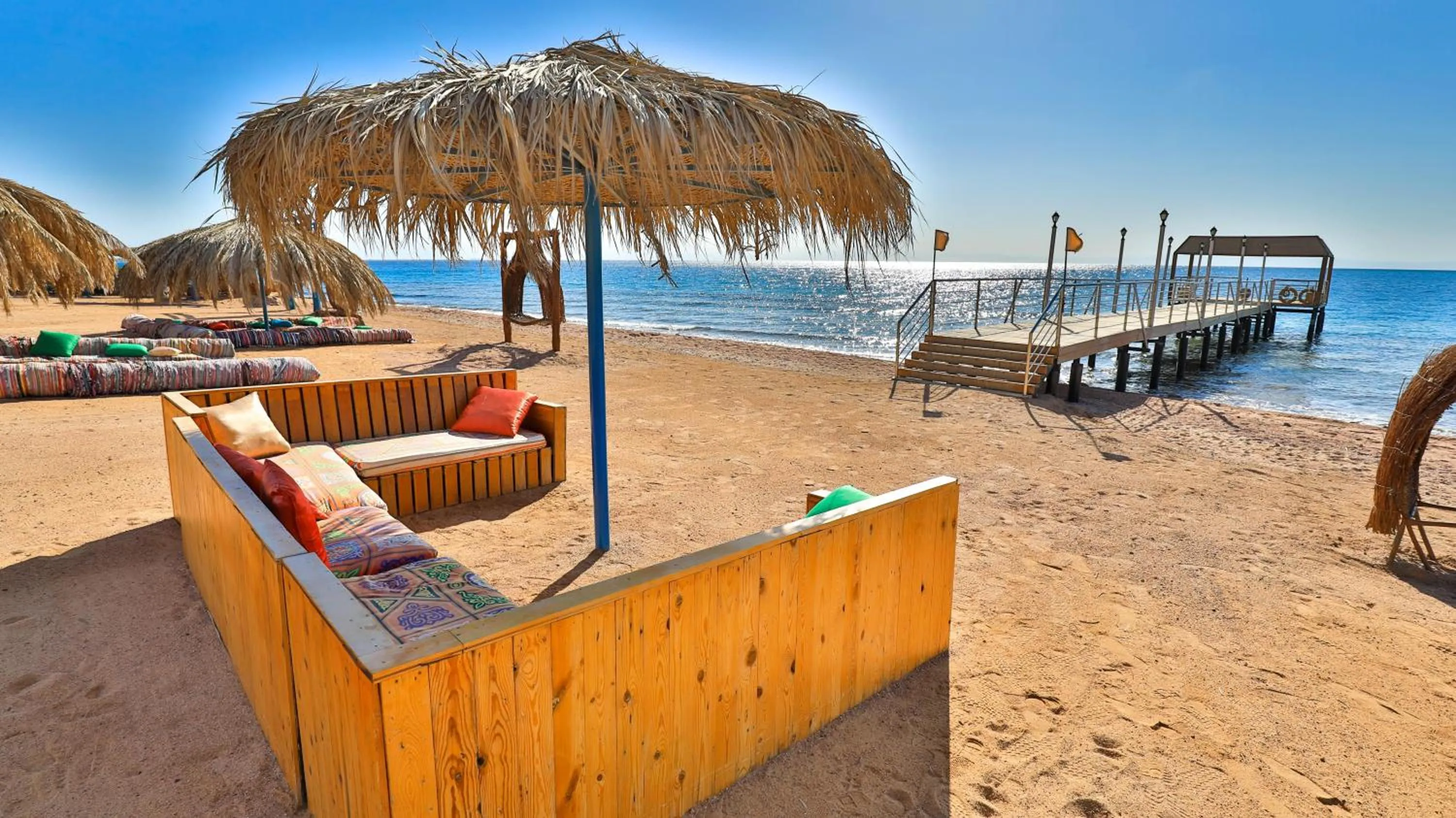 Beach in Ecotel Dahab Bay View Resort
