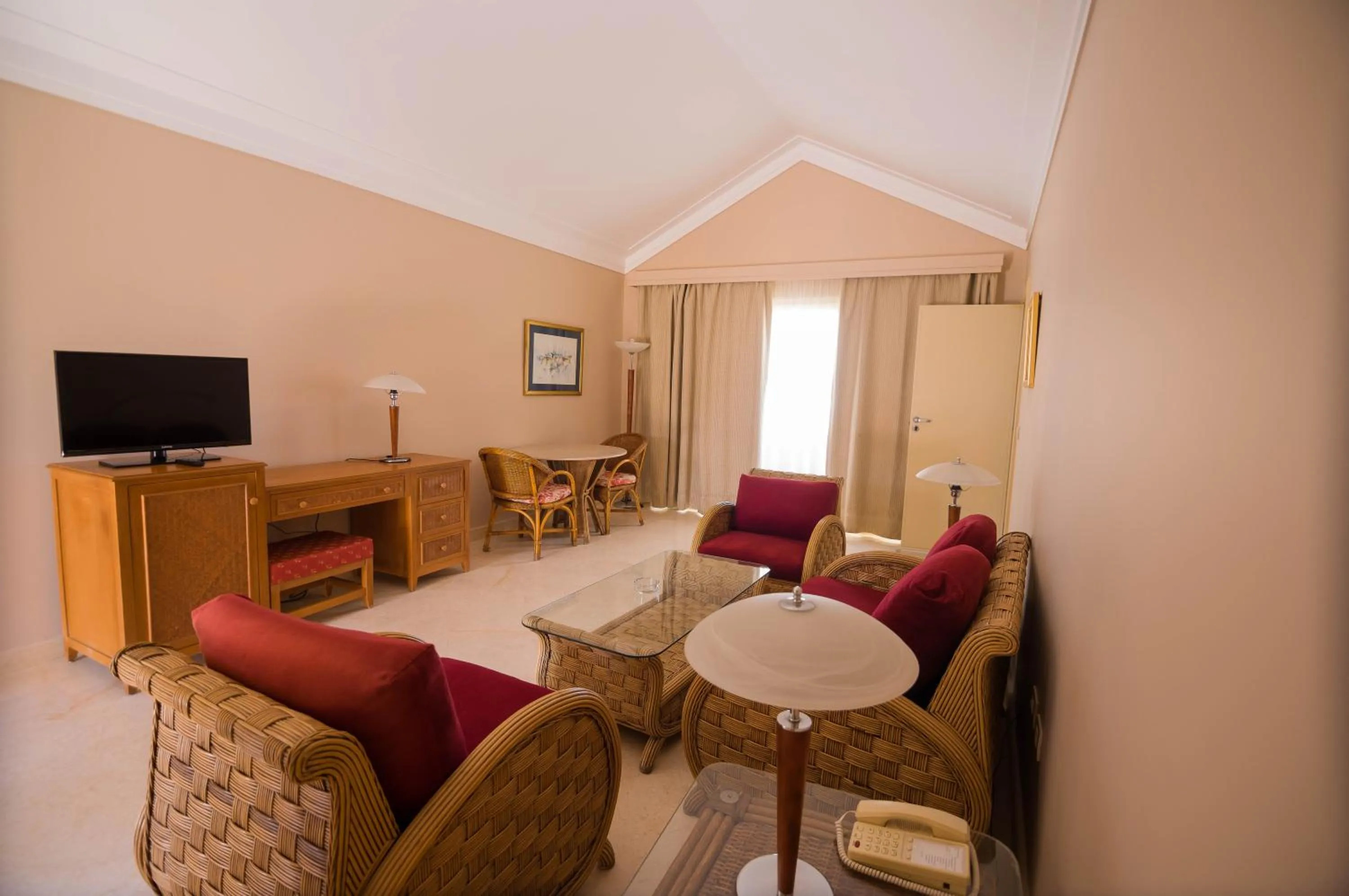 Seating area in Ecotel Dahab Bay View Resort