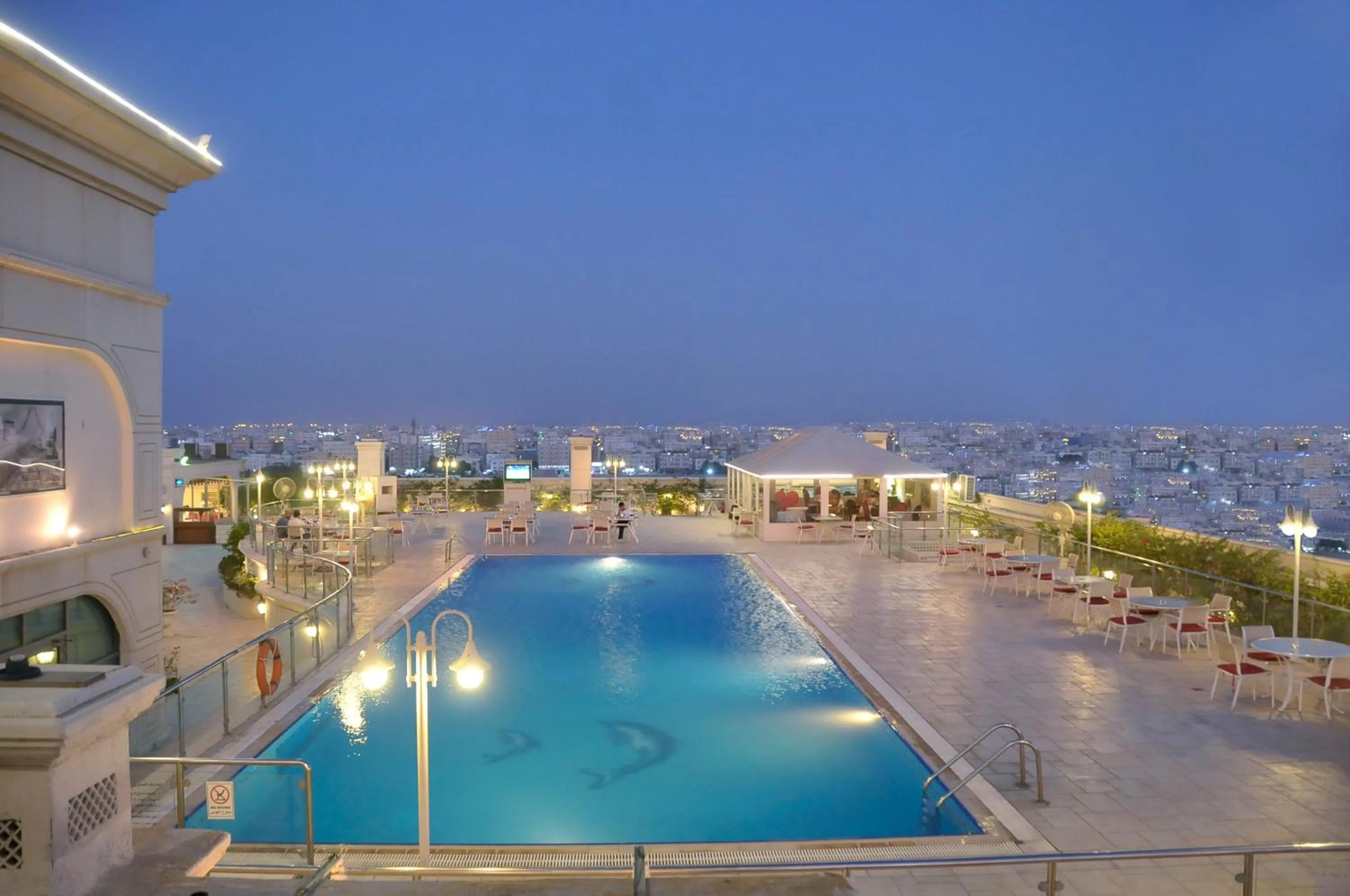 Pool view in Habitat Hotel All Suites - Jeddah