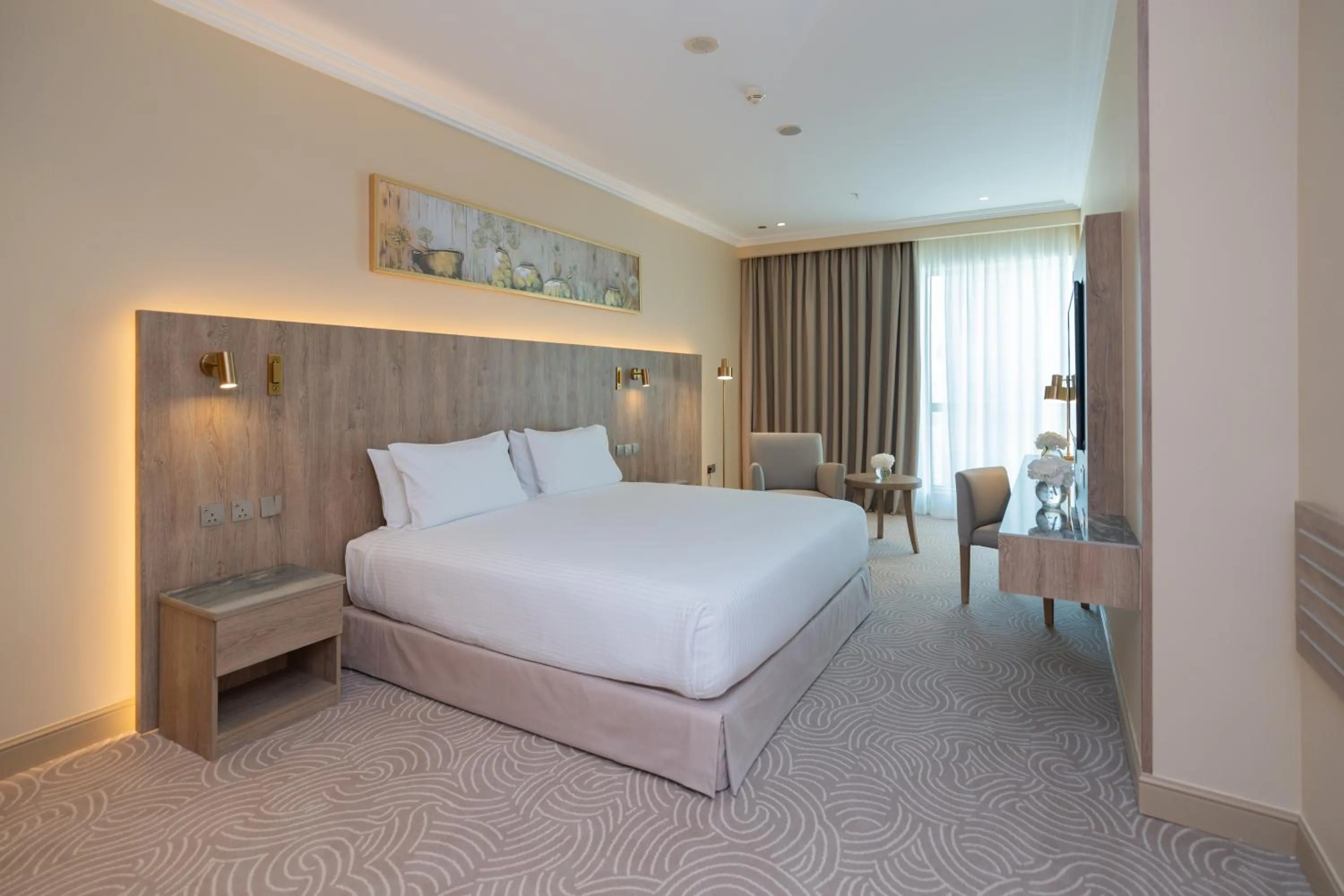 Bedroom, Bed in Movenpick Hotel & Residences Hajar Tower Makkah