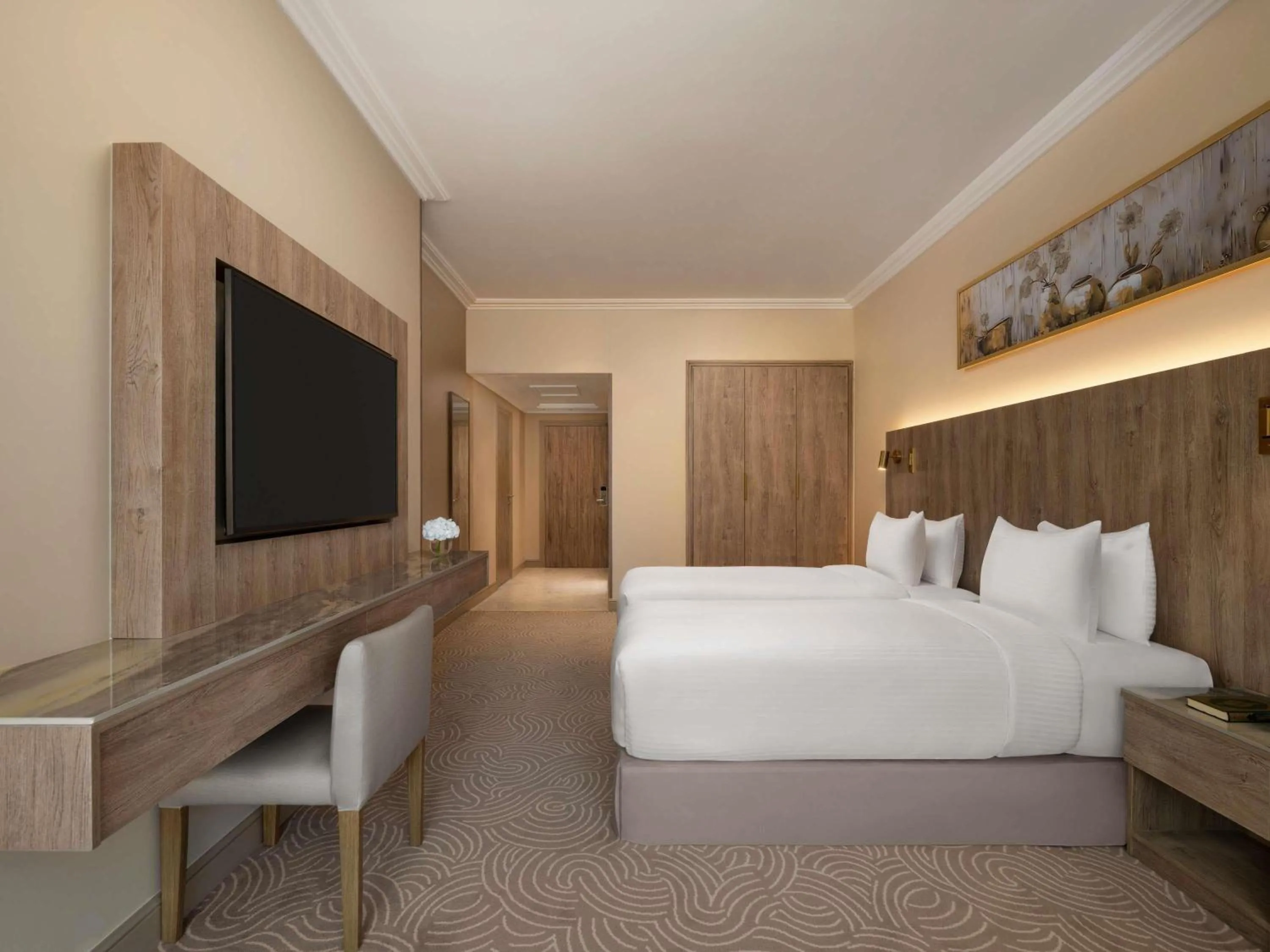 Bedroom, Bed in Movenpick Hotel & Residences Hajar Tower Makkah