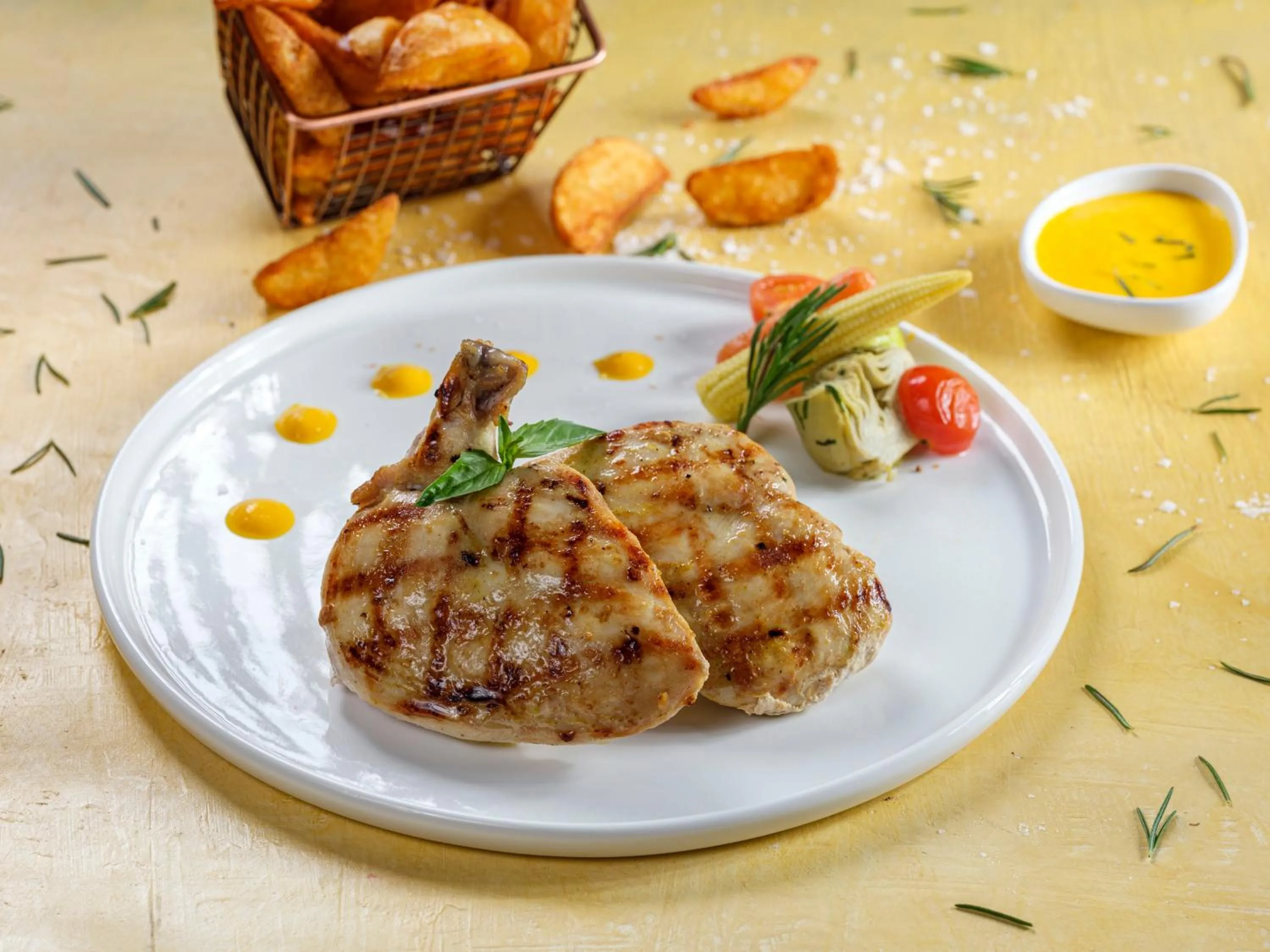 Food close-up in Movenpick Hotel & Residences Hajar Tower Makkah