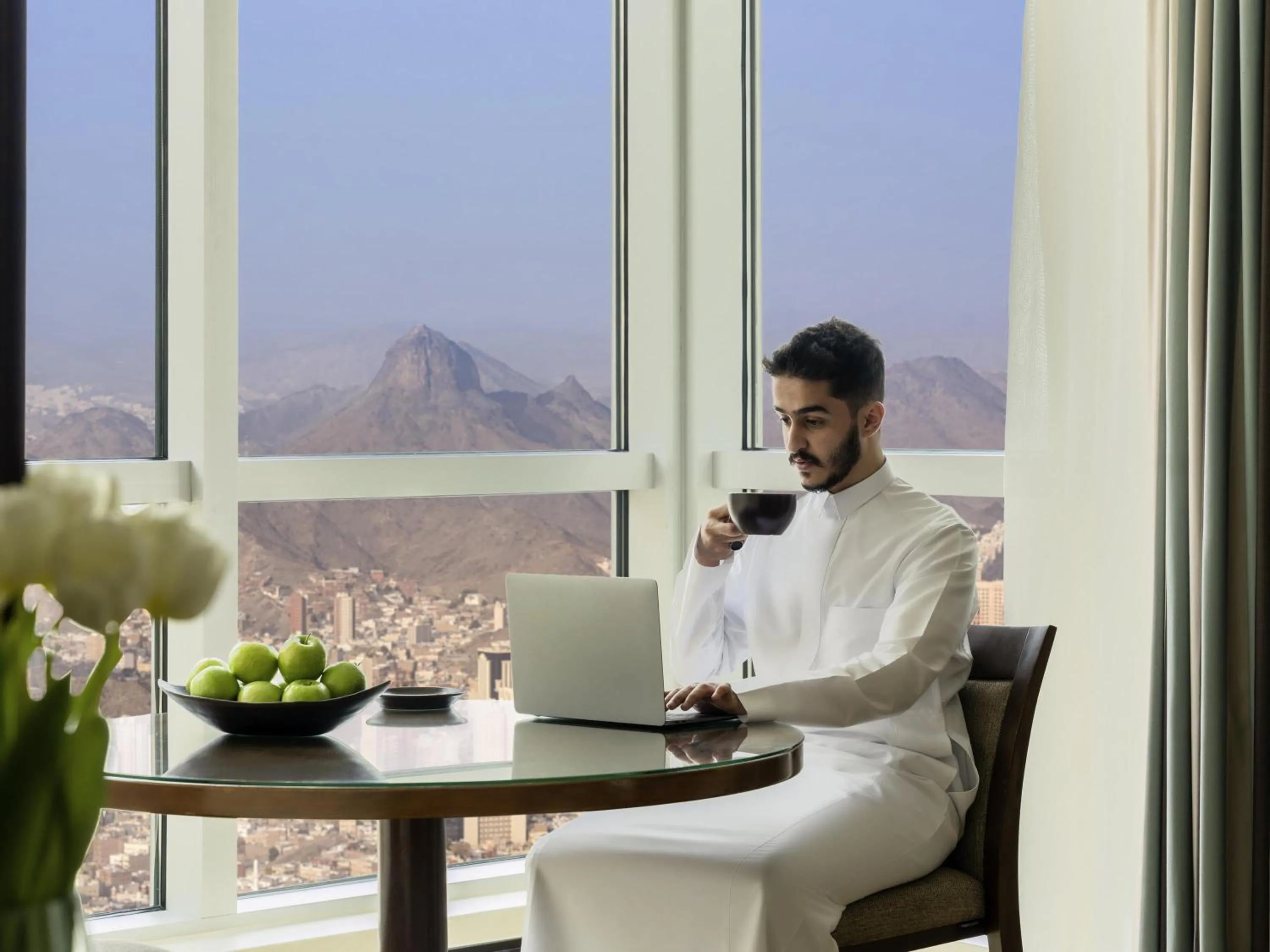 Photo of the whole room in Movenpick Hotel & Residences Hajar Tower Makkah