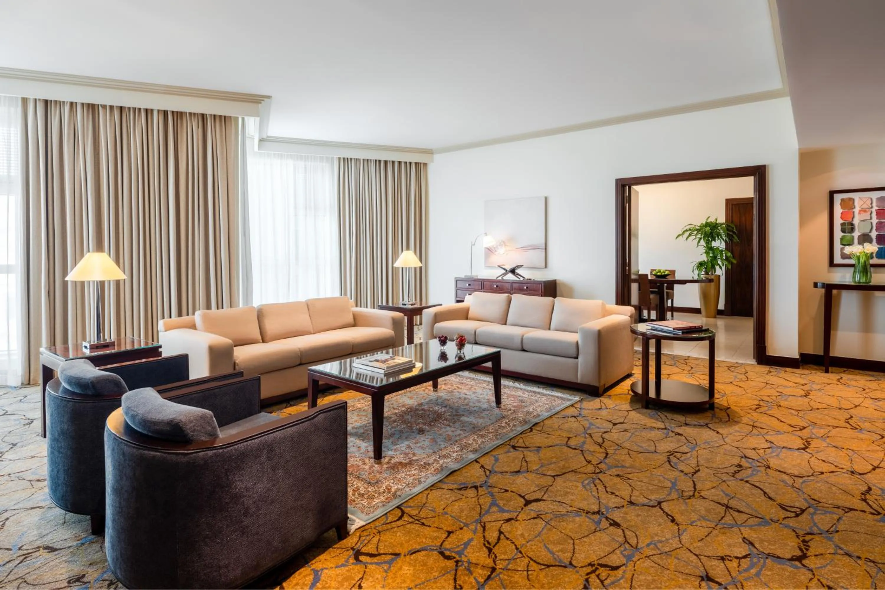 Photo of the whole room in Movenpick Hotel & Residences Hajar Tower Makkah