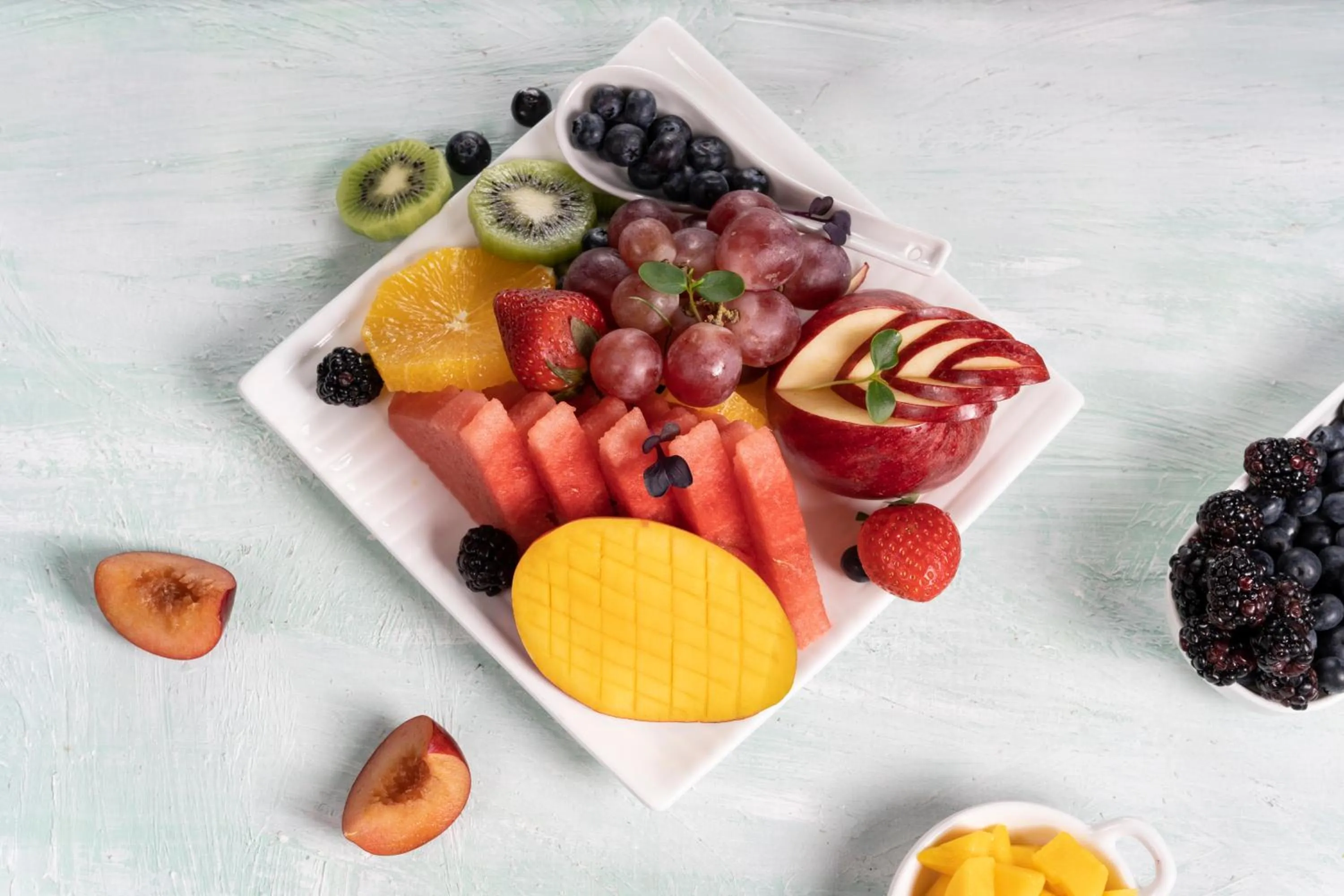 Food close-up in Movenpick Hotel & Residences Hajar Tower Makkah