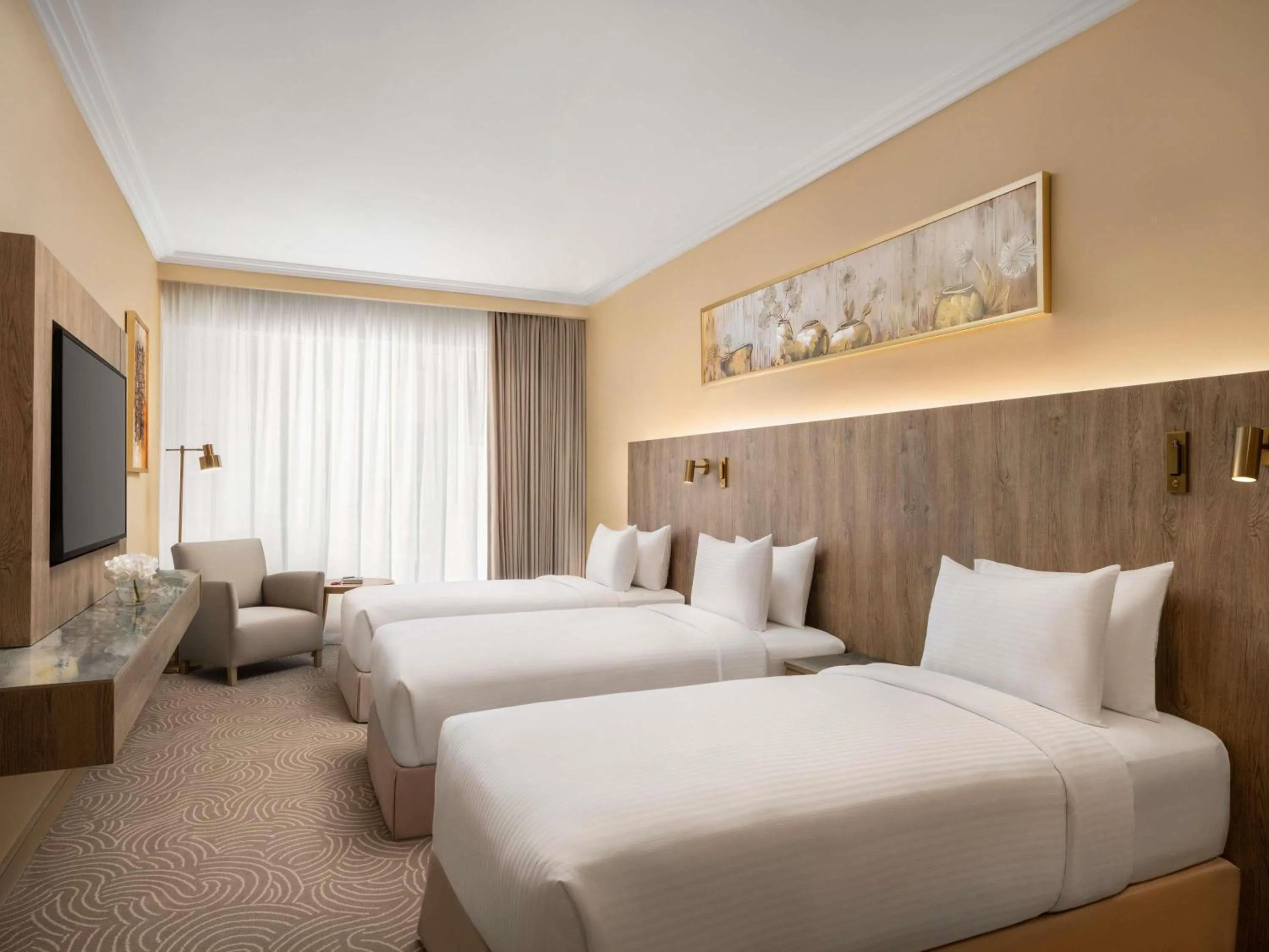 Bedroom, Bed in Movenpick Hotel & Residences Hajar Tower Makkah