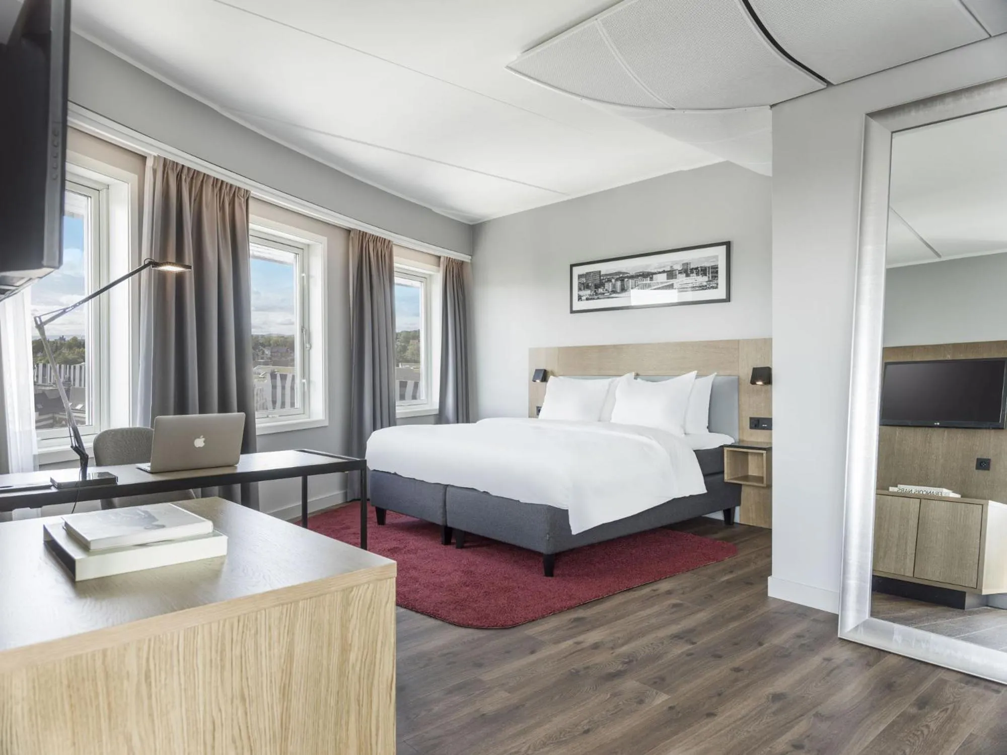 Bedroom, Bed in Radisson Blu Hotel Nydalen, Oslo