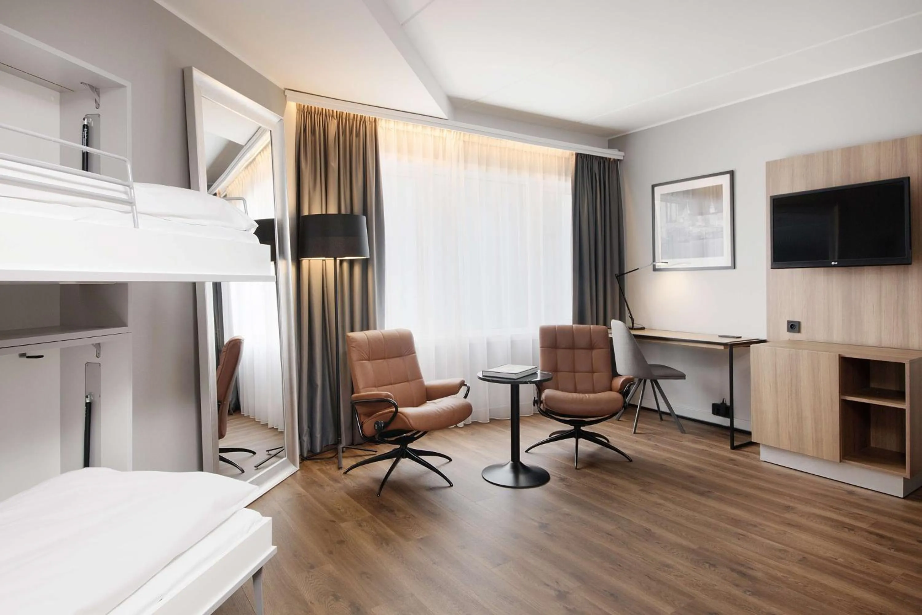 Photo of the whole room, Bed in Radisson Blu Hotel Nydalen, Oslo