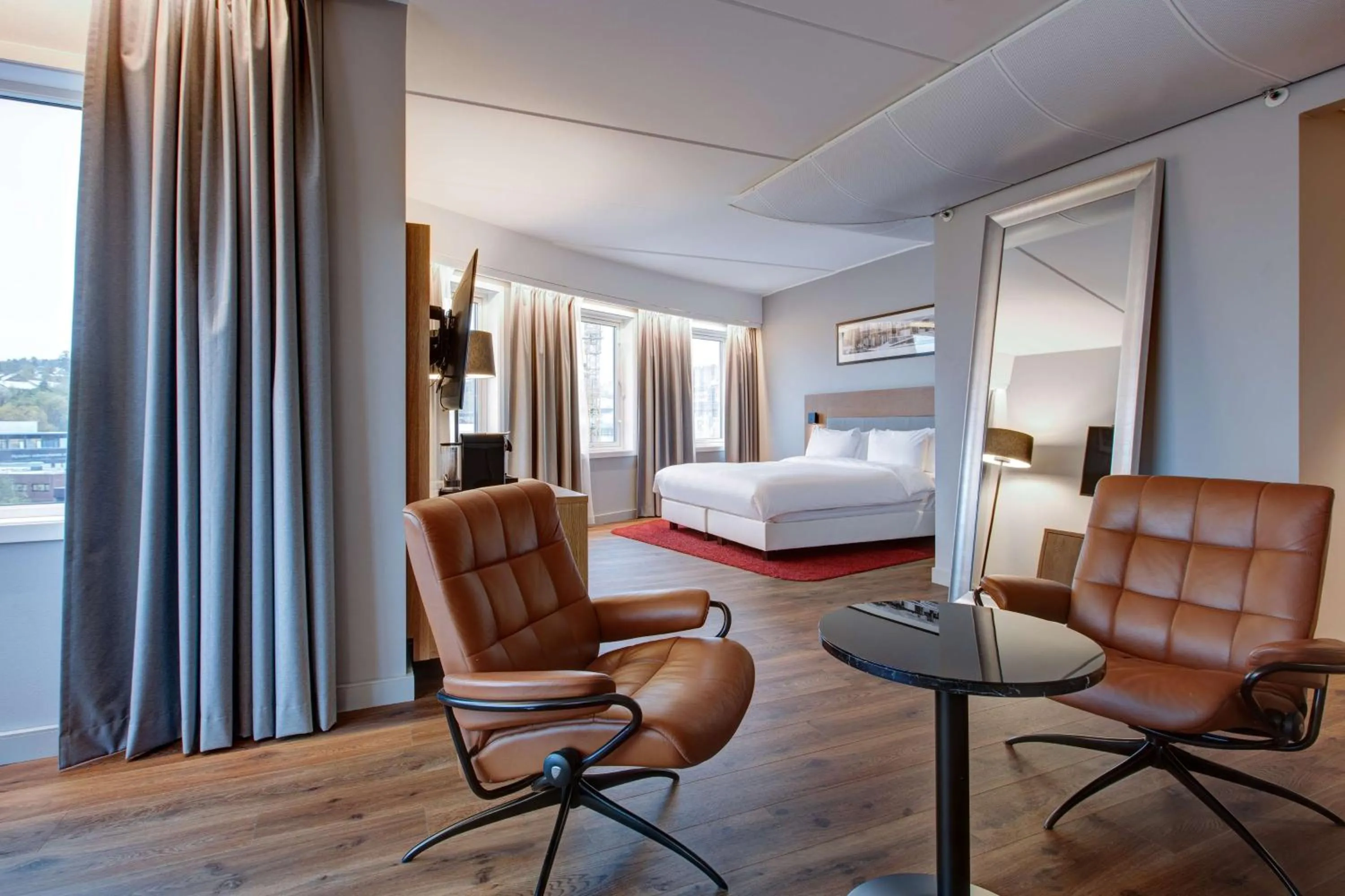 Photo of the whole room, Bed in Radisson Blu Hotel Nydalen, Oslo