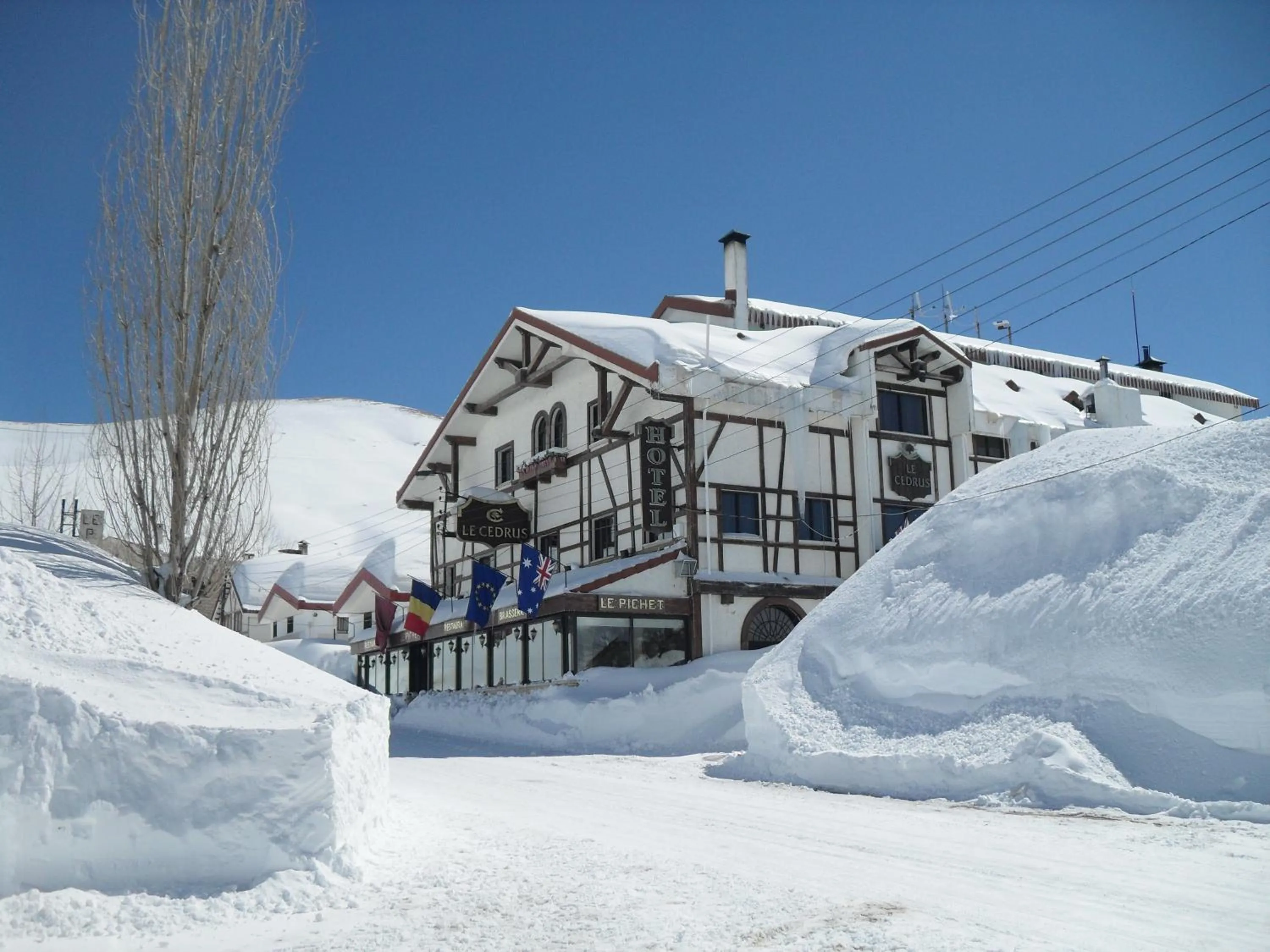 Property building in Le Cedrus Hotel