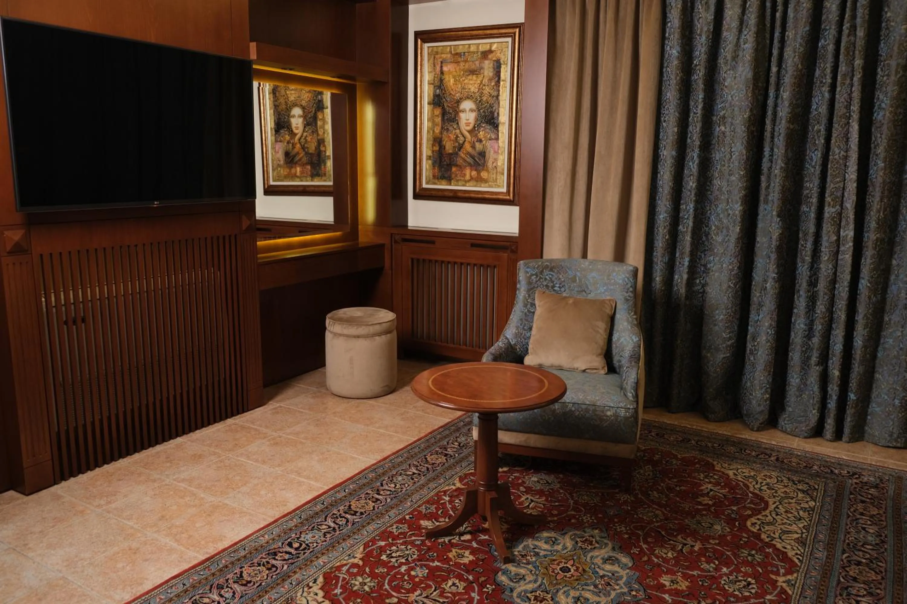 Decorative detail in Le Cedrus Hotel