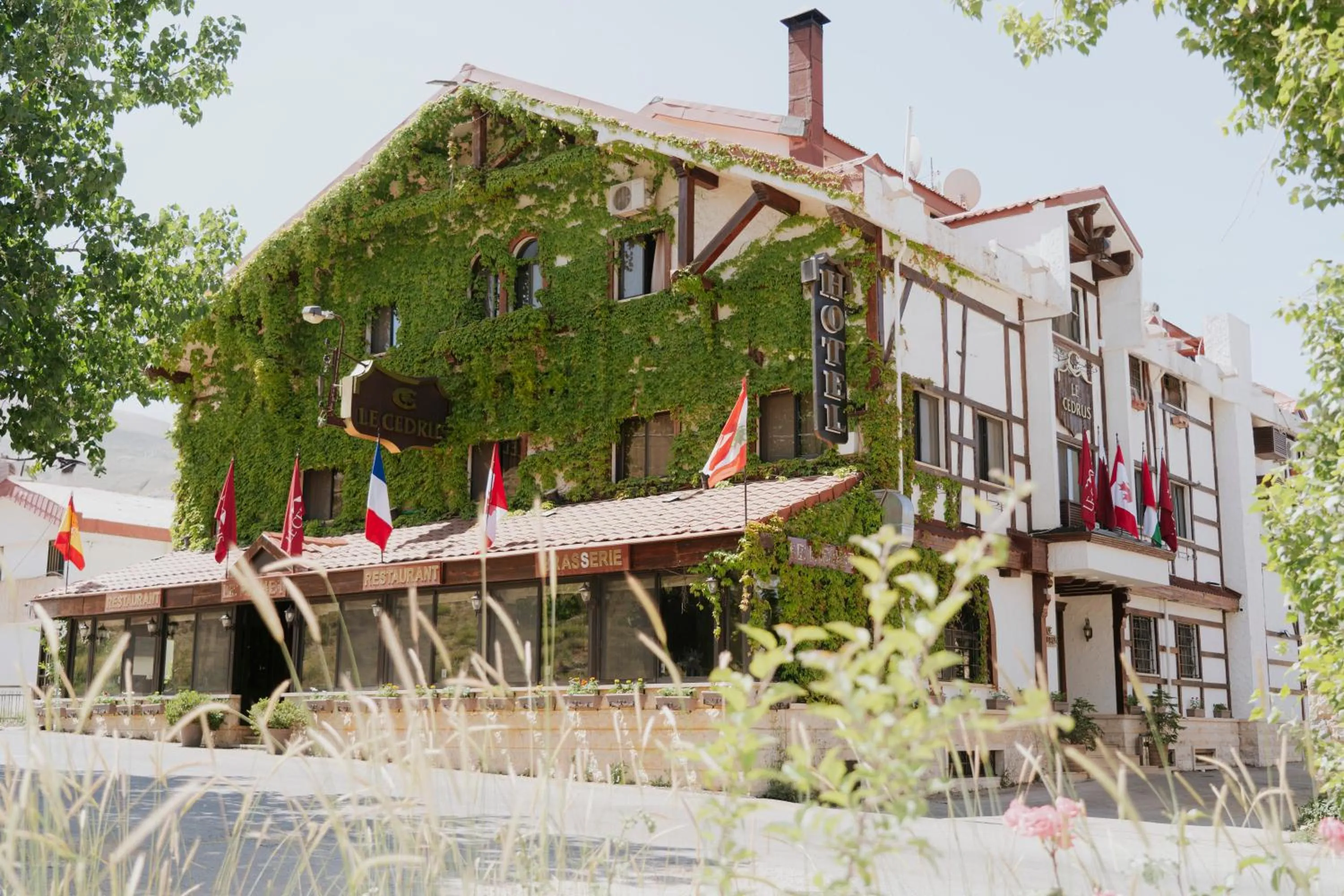 Property building in Le Cedrus Hotel