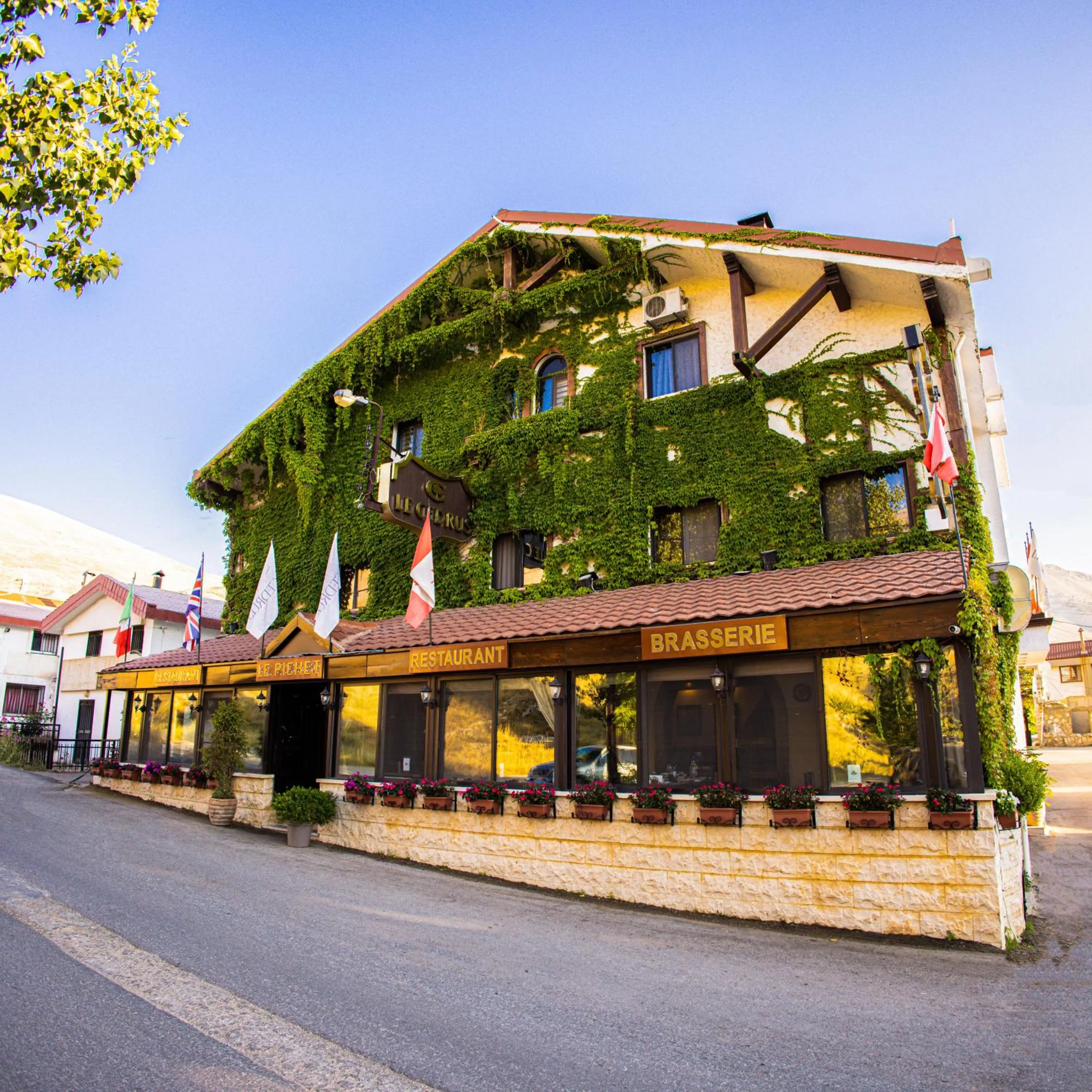 Property building in Le Cedrus Hotel