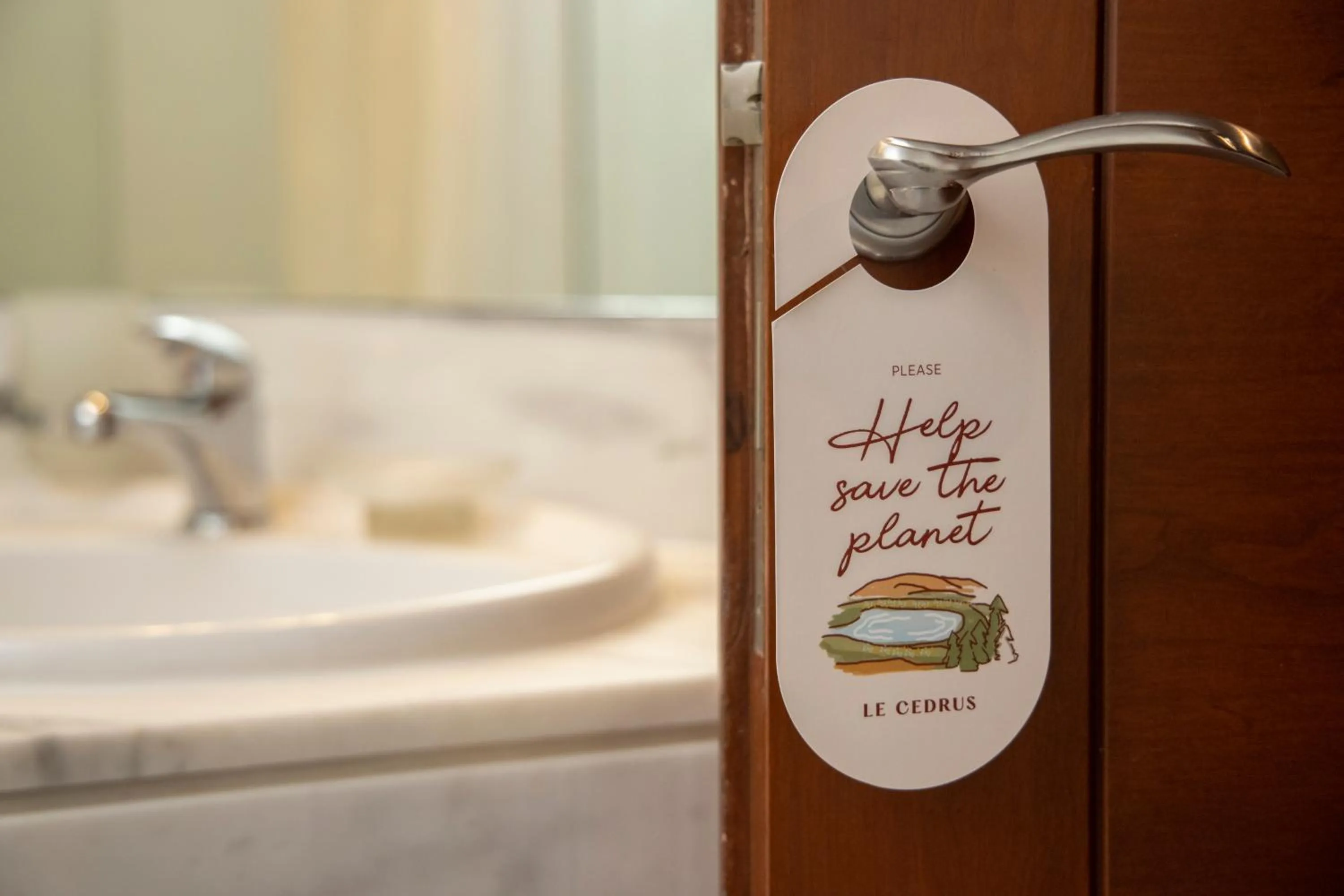 Bathroom in Le Cedrus Hotel