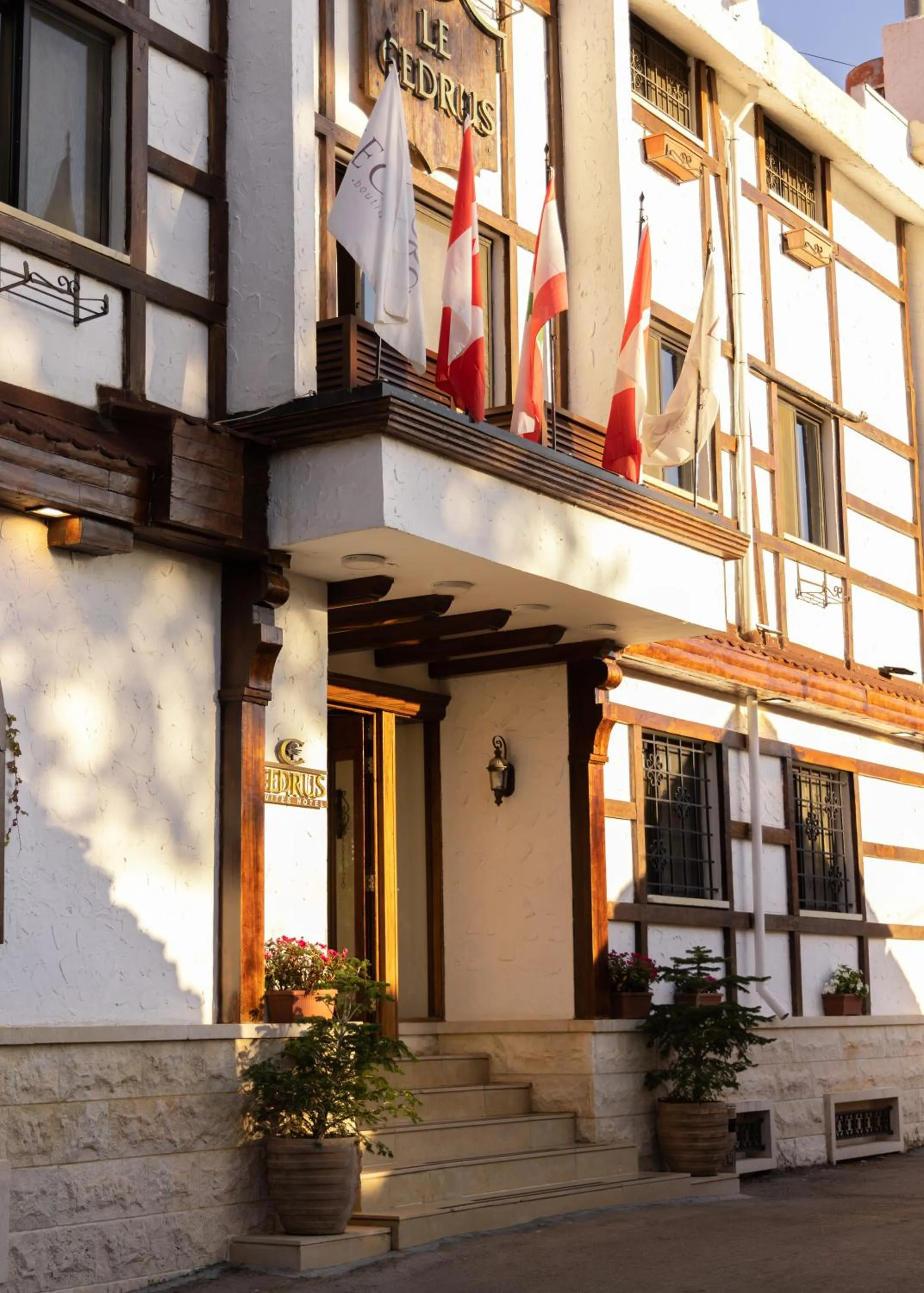Property building in Le Cedrus Hotel