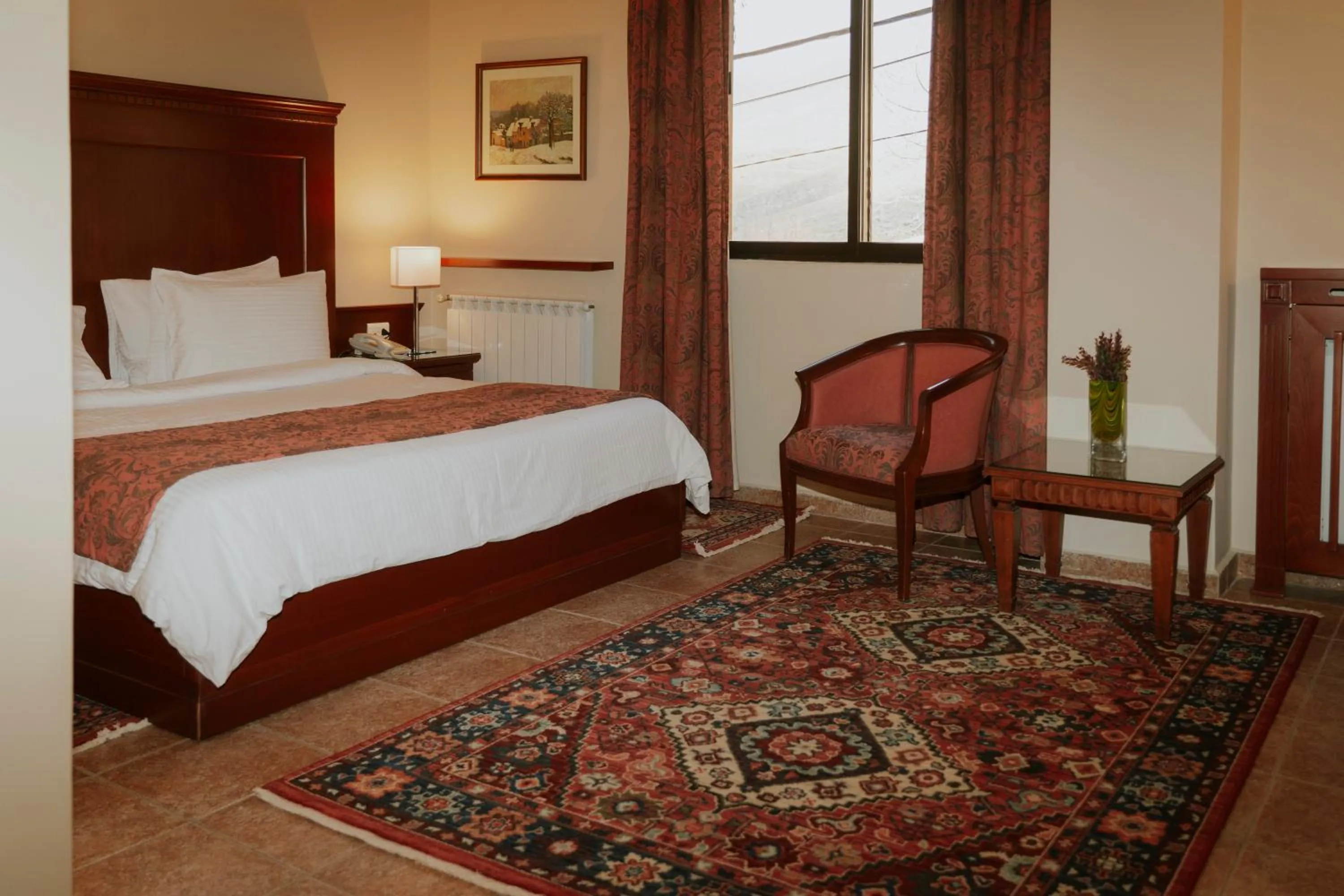 Decorative detail, Bed in Le Cedrus Hotel